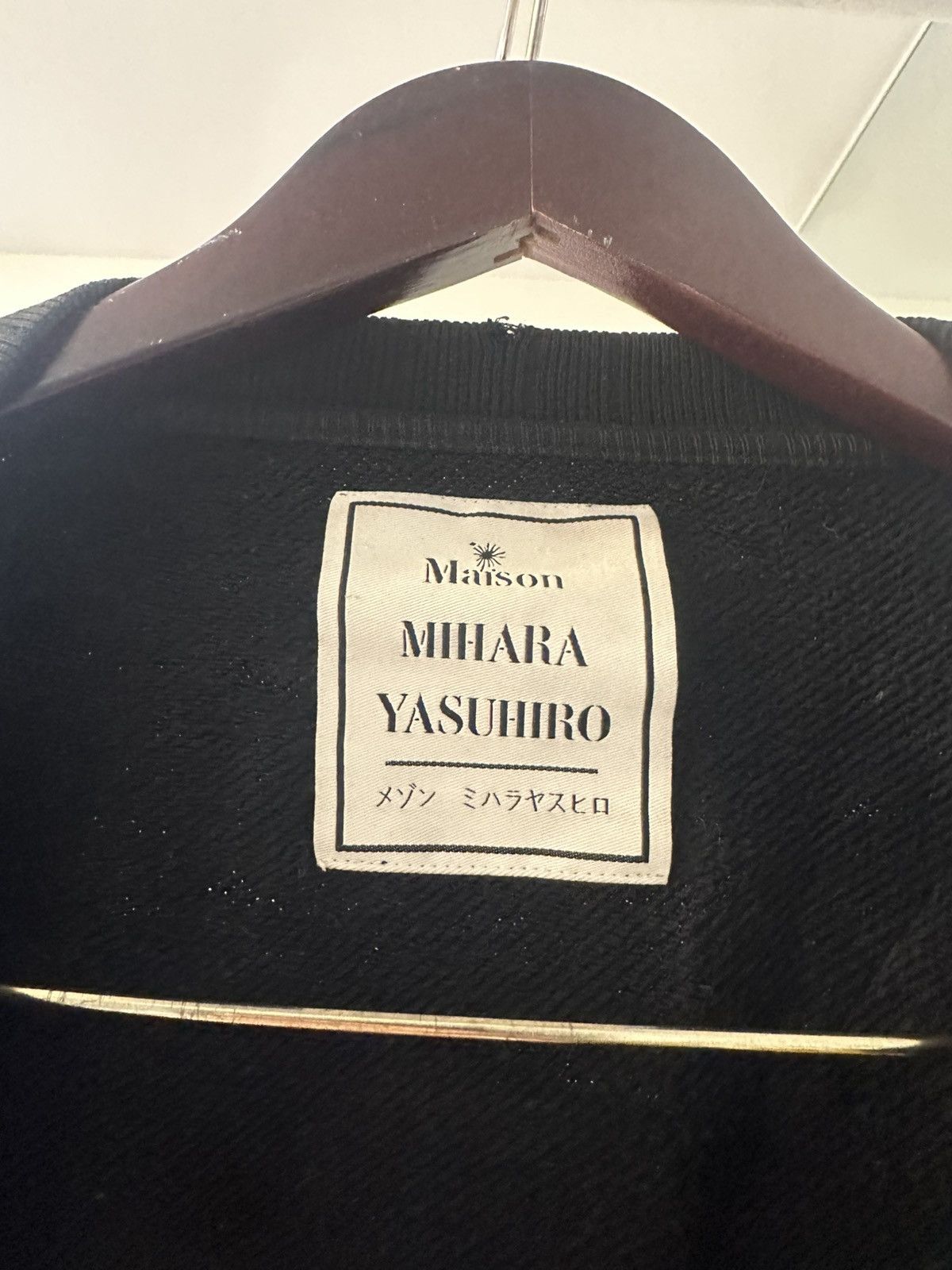 Maison MIHARA YASUHIRO MMY Distressed Suspender Sweatshirt Size US XL / EU 56 / 4 - 3 Thumbnail
