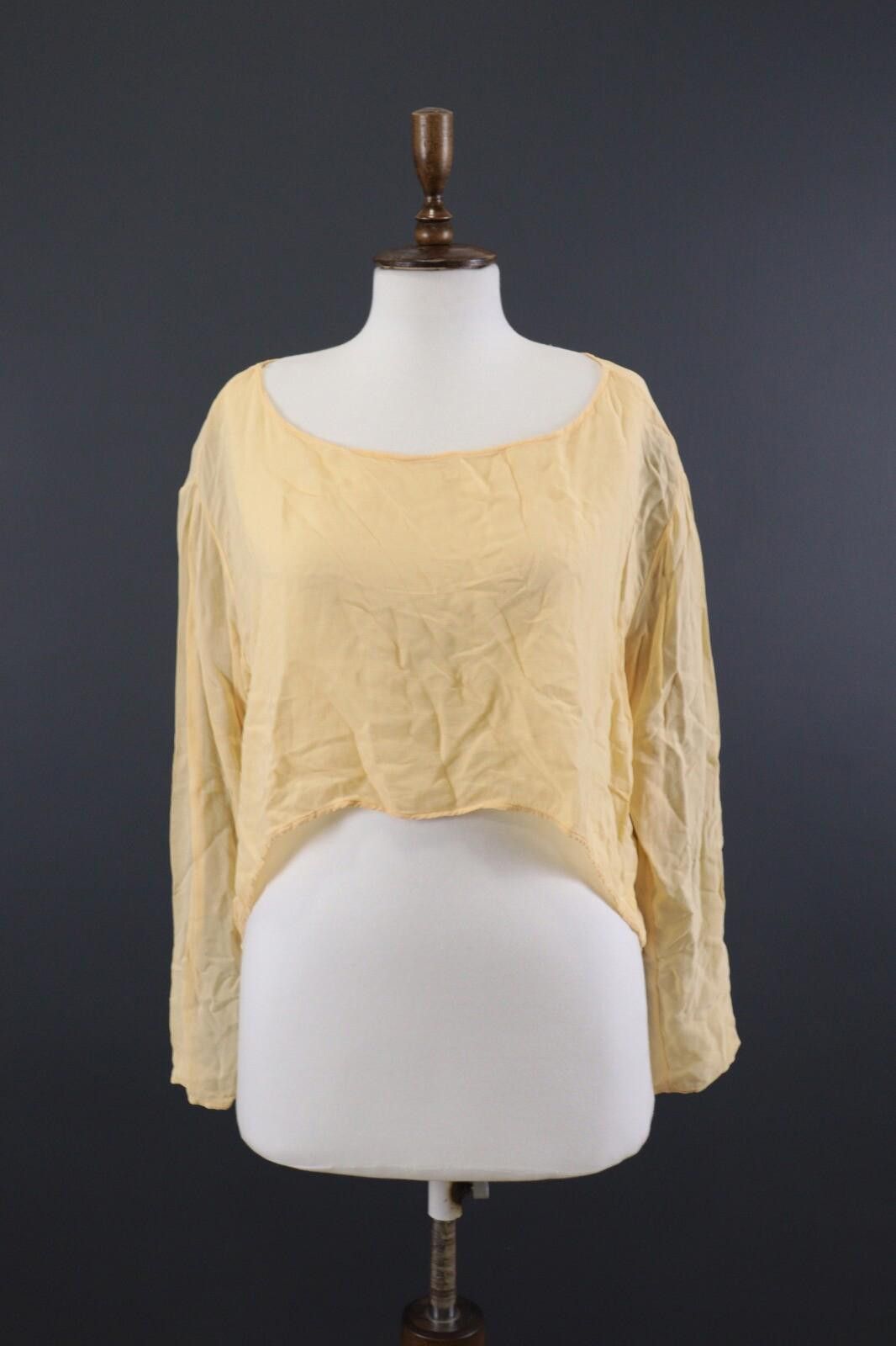 Designer Transit Par Such 262 Viscose Lightweigt Top Blouse Size 3 Size M / US 6-8 / IT 42-44 - 1 Thumbnail