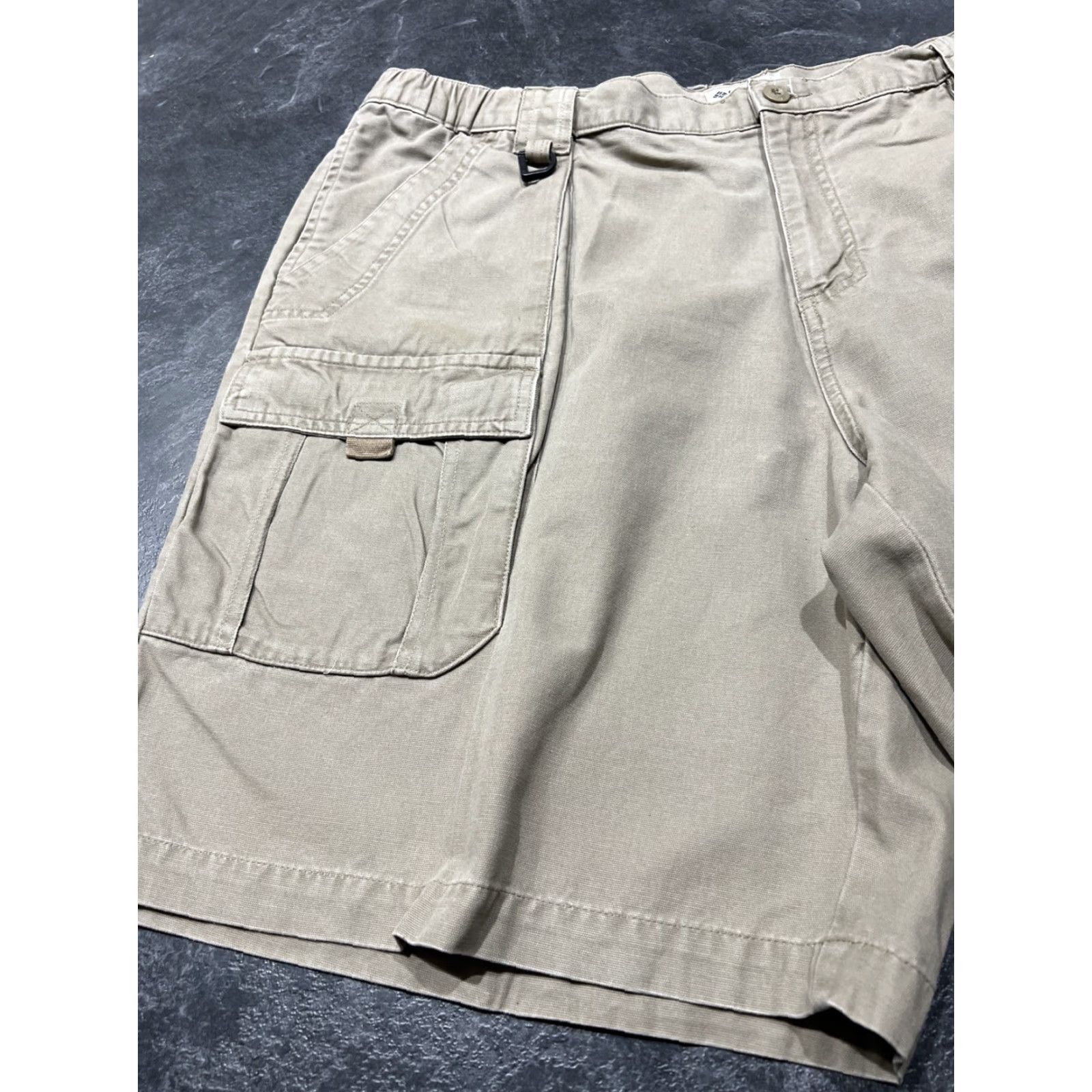 Vintage COLUMBIA Vintage Cargo Hiking Shorts 2XL Beige Mens Size US 39 - 3 Thumbnail