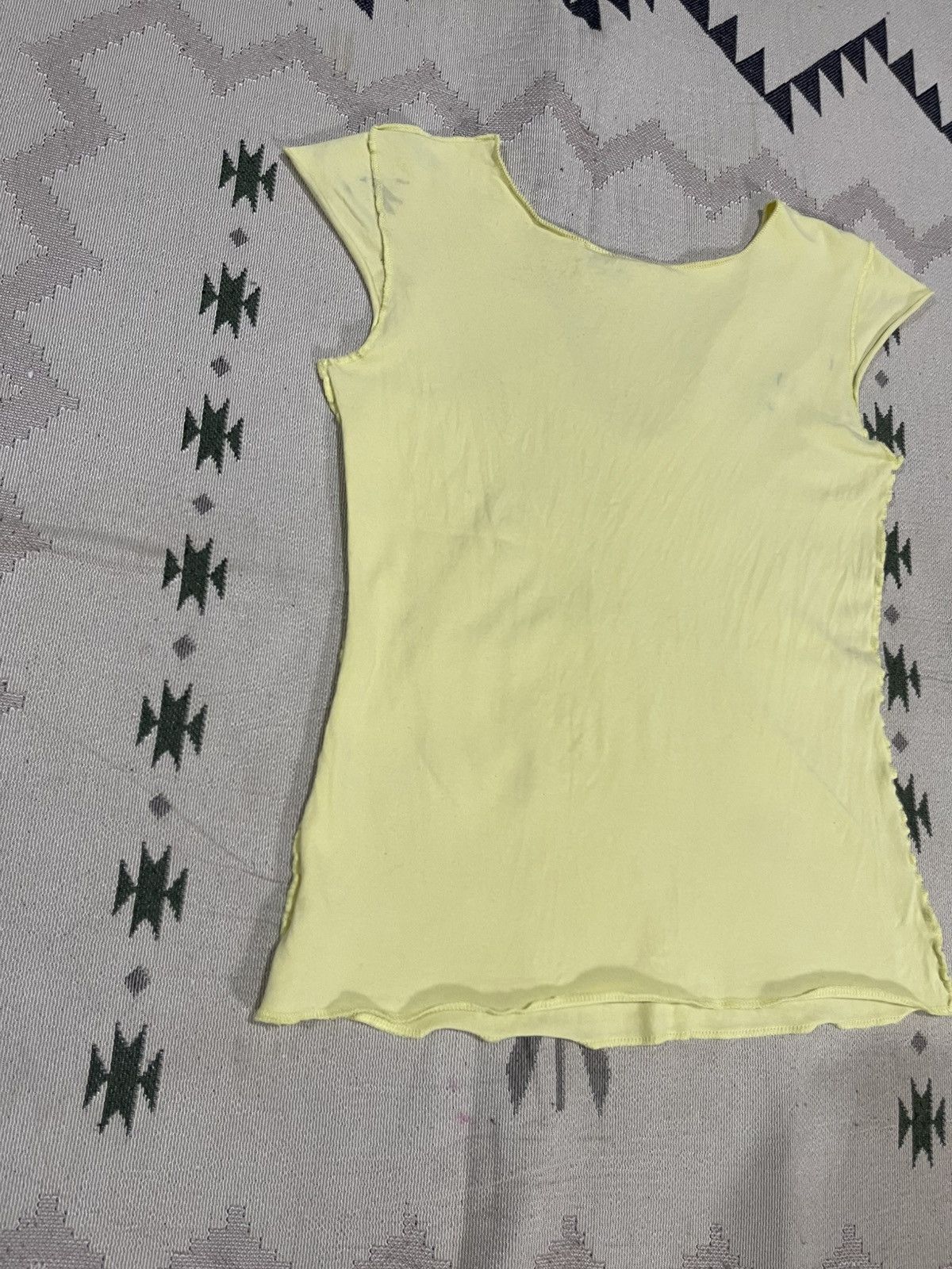 Armani Exchange 2000s ARMANI EXCHANGE SPANDEX-COTTON V-NECK SHIRT Size S / US 4 / IT 40 - 11 Thumbnail