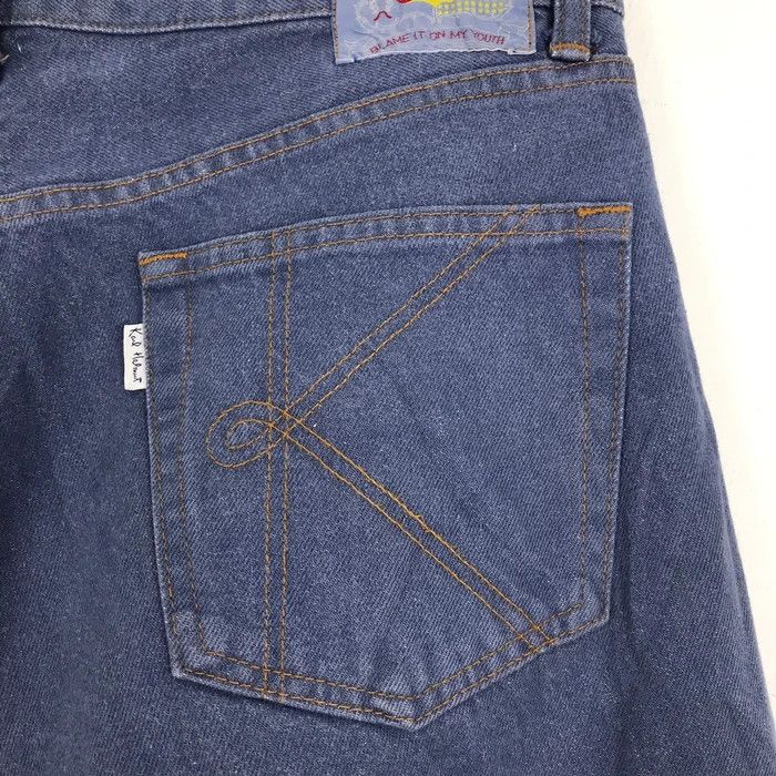 Japanese Brand × Karl Helmut × Vintage SY0176 VTG 90s KARL HELMUT BAGGY JEANS Size US 34 / EU 50 - 4 Thumbnail