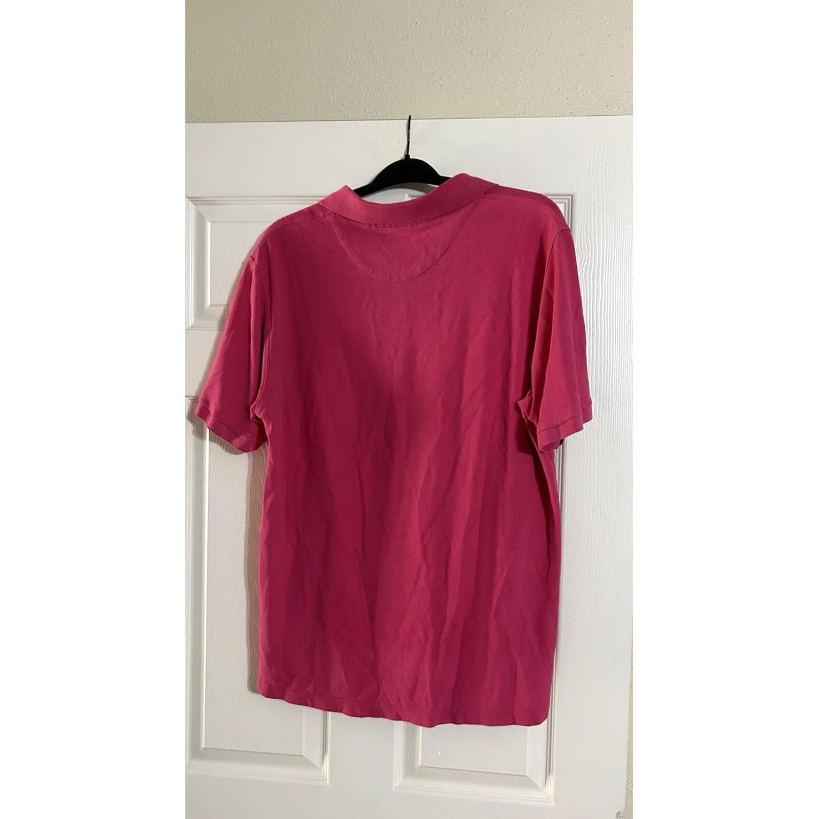 Club Room Club Room Polo Shirt Mens L Pink 1/4 Button Short Sleeve The Estate Size US L / EU 52-54 / 3 - 3 Thumbnail