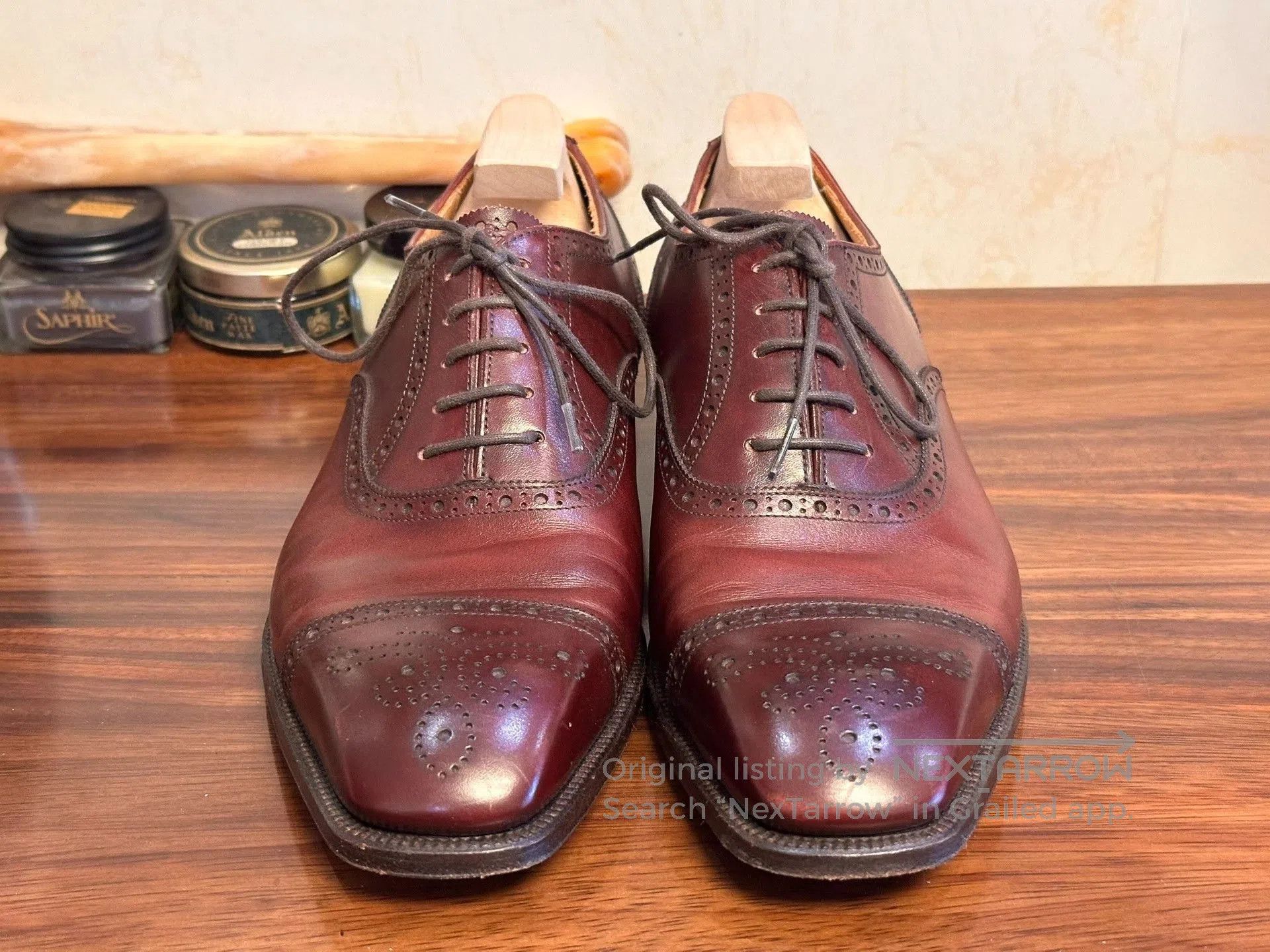 Vintage JIMJUN Oxford Dress Shoes. Size US 9.5 / EU 42-43 - 1 Thumbnail