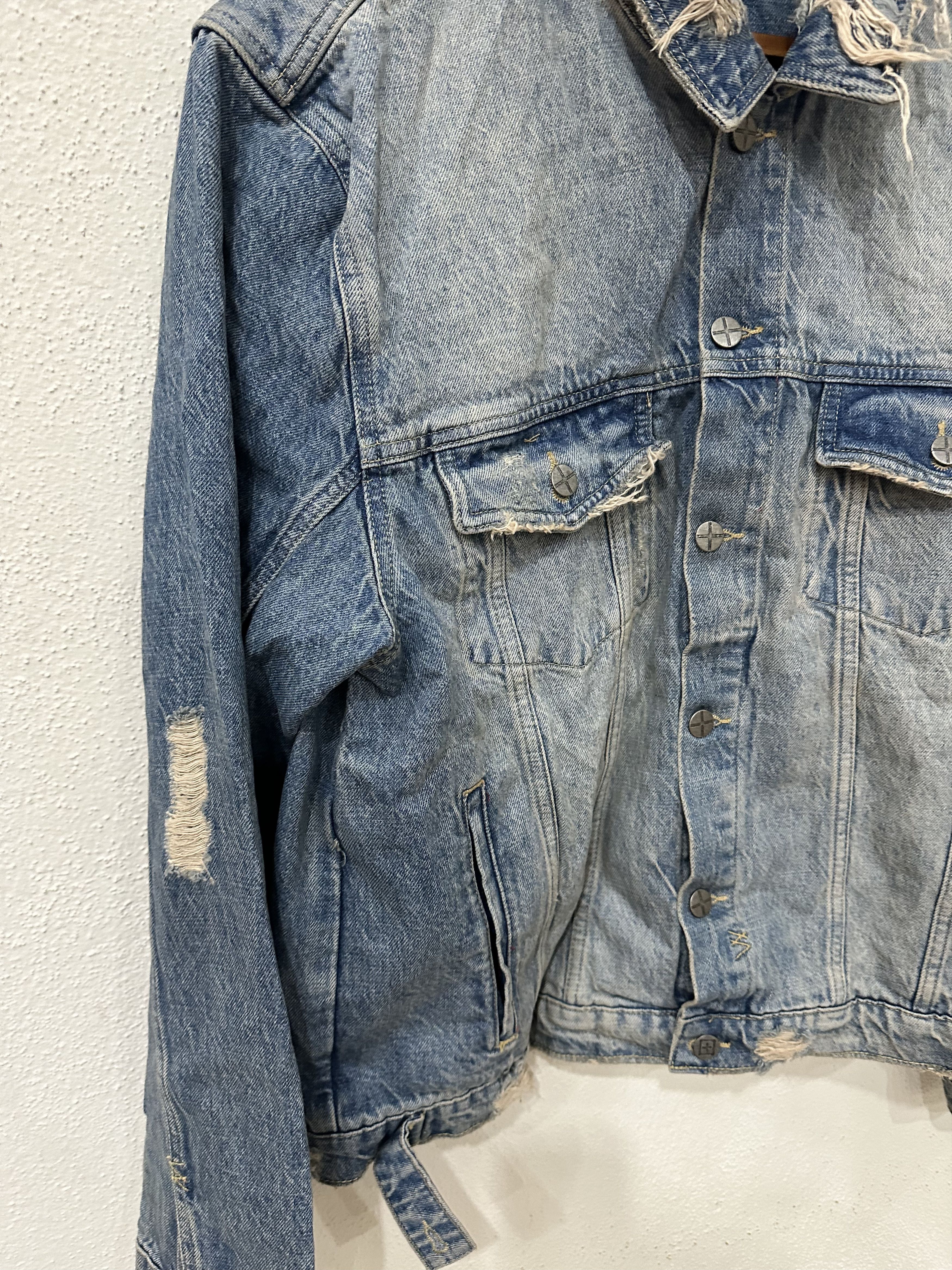 Ksubi Ksubi Heritage Repair Denim Jacket Small Size US S / EU 44-46 / 1 - 7 Thumbnail