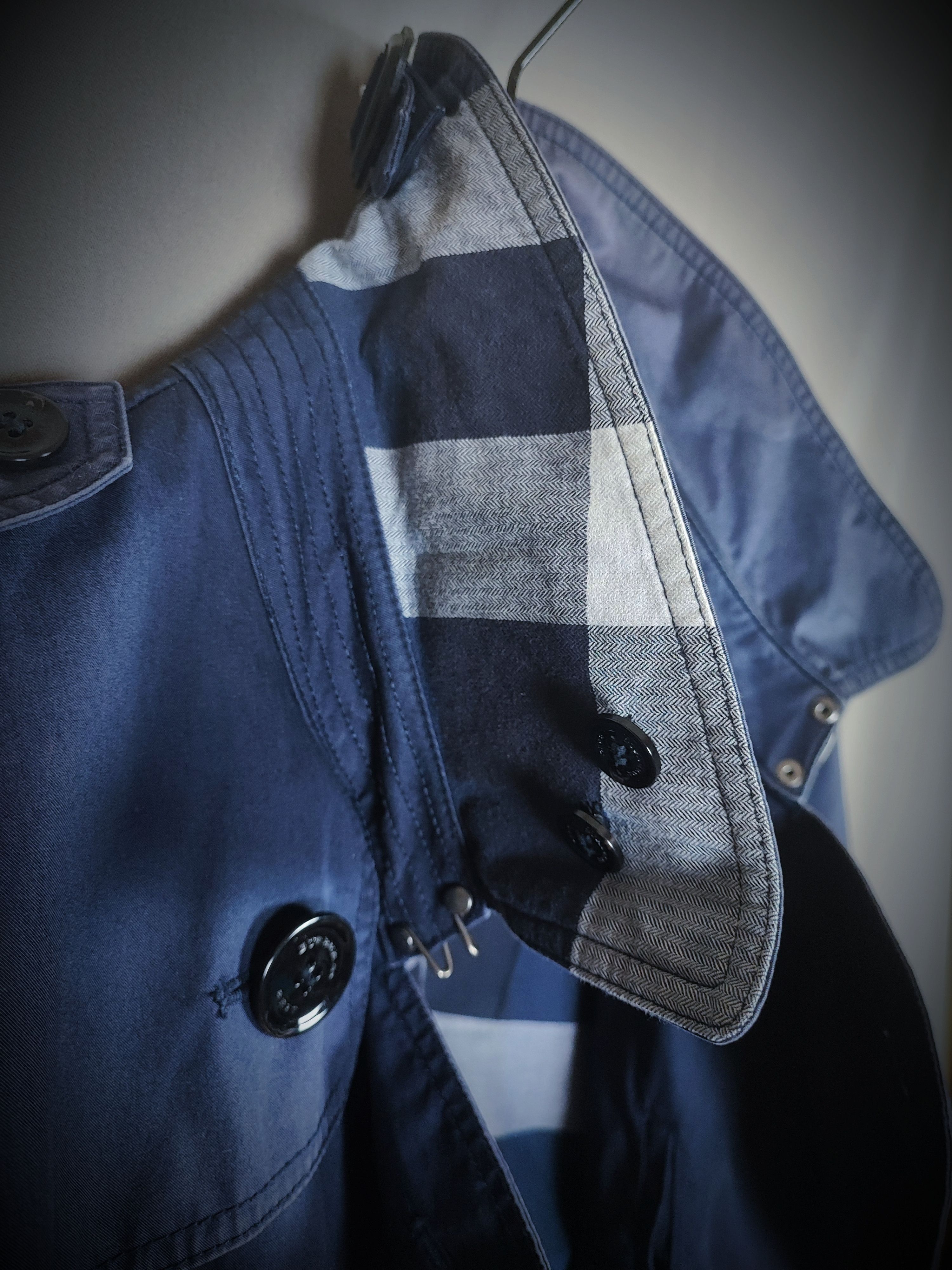 Burberry Burberry Trench-coat Navy Blue Size US L / EU 52-54 / 3 - 8 Thumbnail