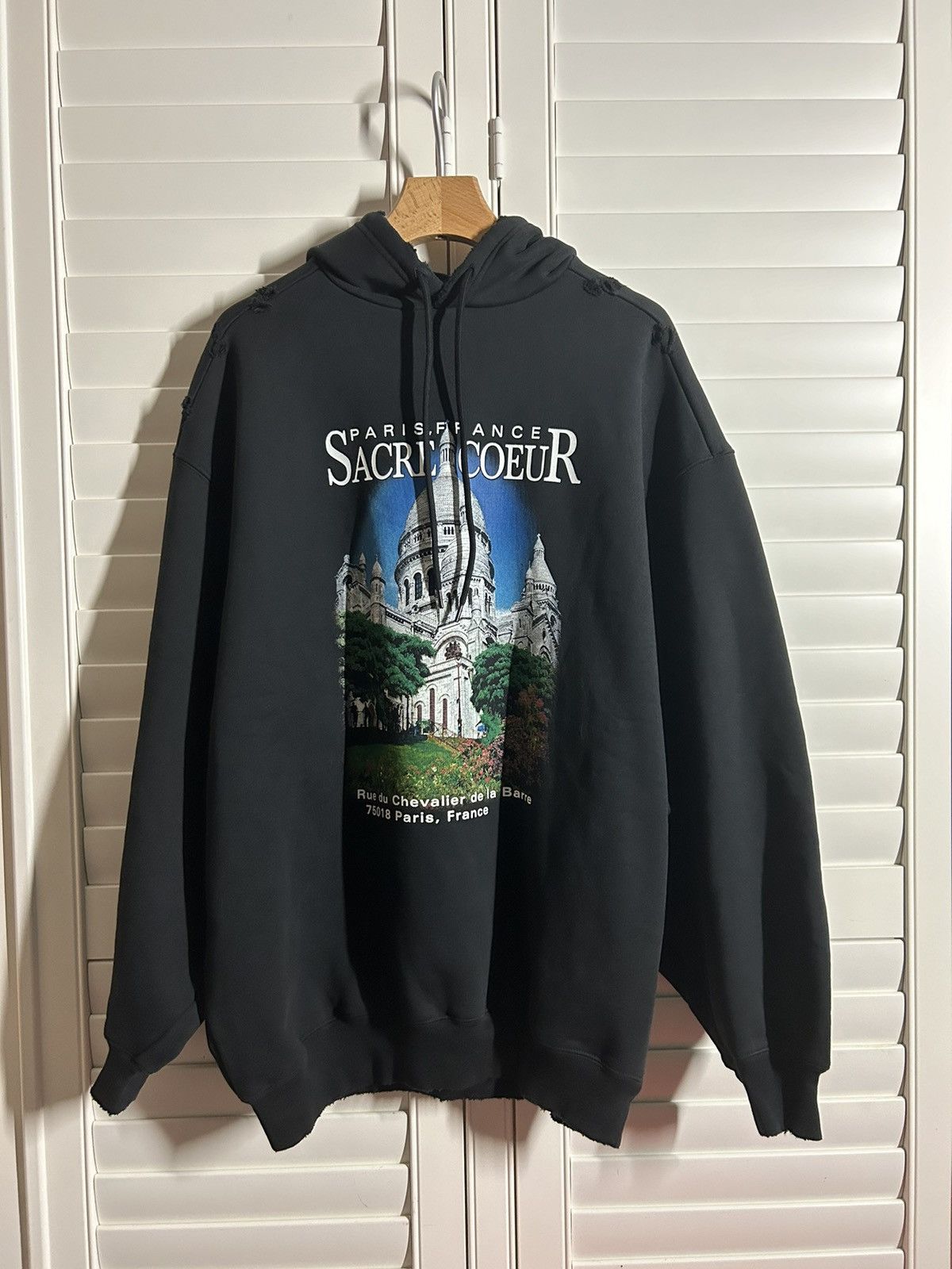 トップ BALENCIAGA 21SS Sacre Coeur Sacre HOODIE メンズ