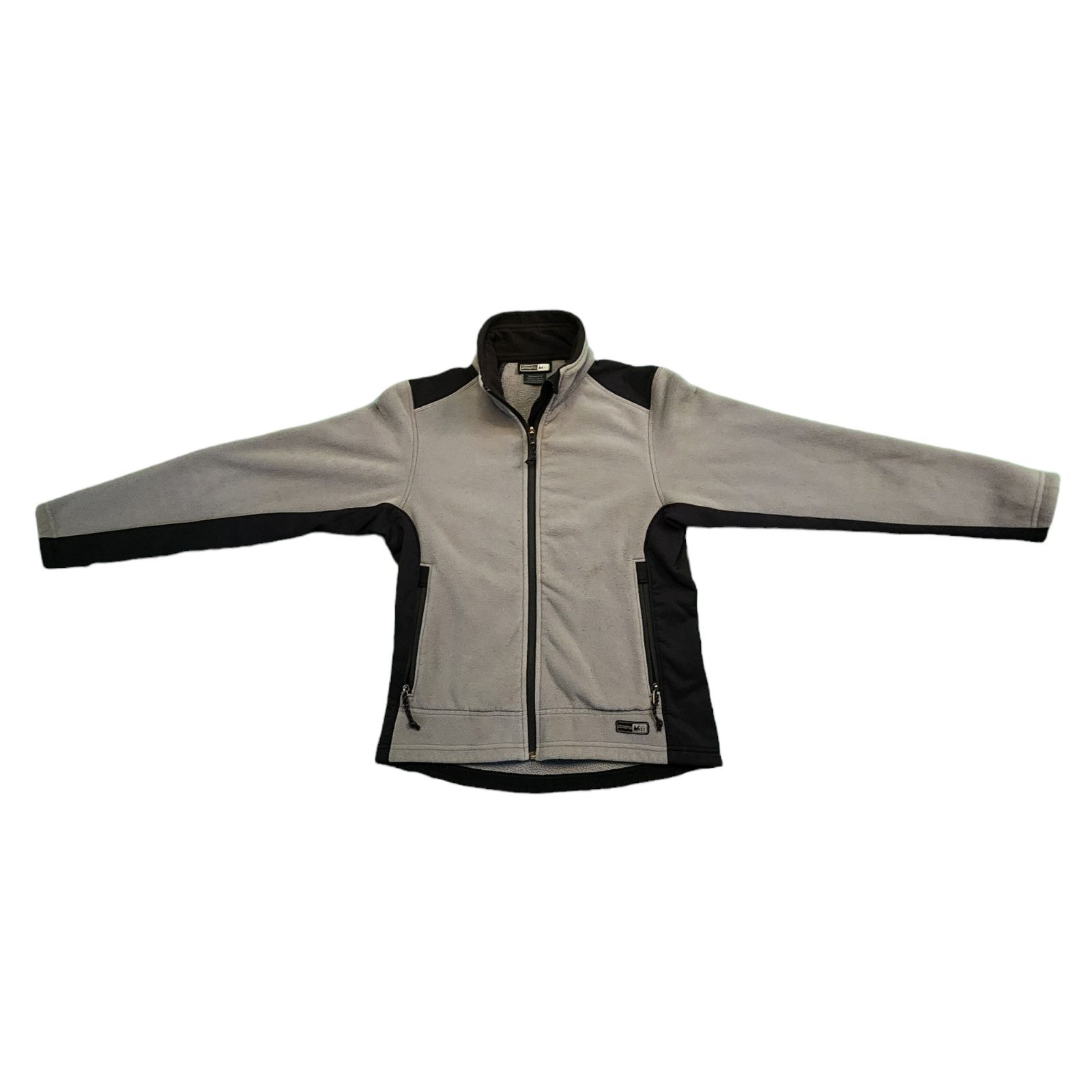 Rei Womens REI Gray Fleece Jacket Recreational Inc Black Small Size S / US 4 / IT 40 - 1 Thumbnail