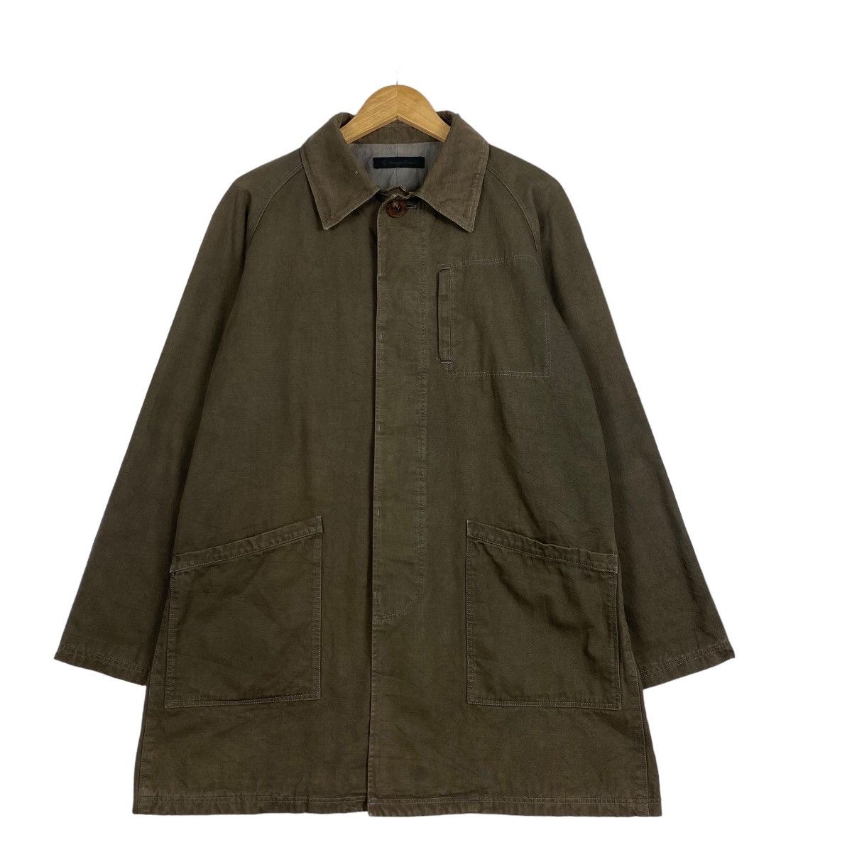 Japanese Brand × Odd Molly Odd co ltd Lounge lizard overcoat Size US M / EU 48-50 / 2 - 1 Thumbnail