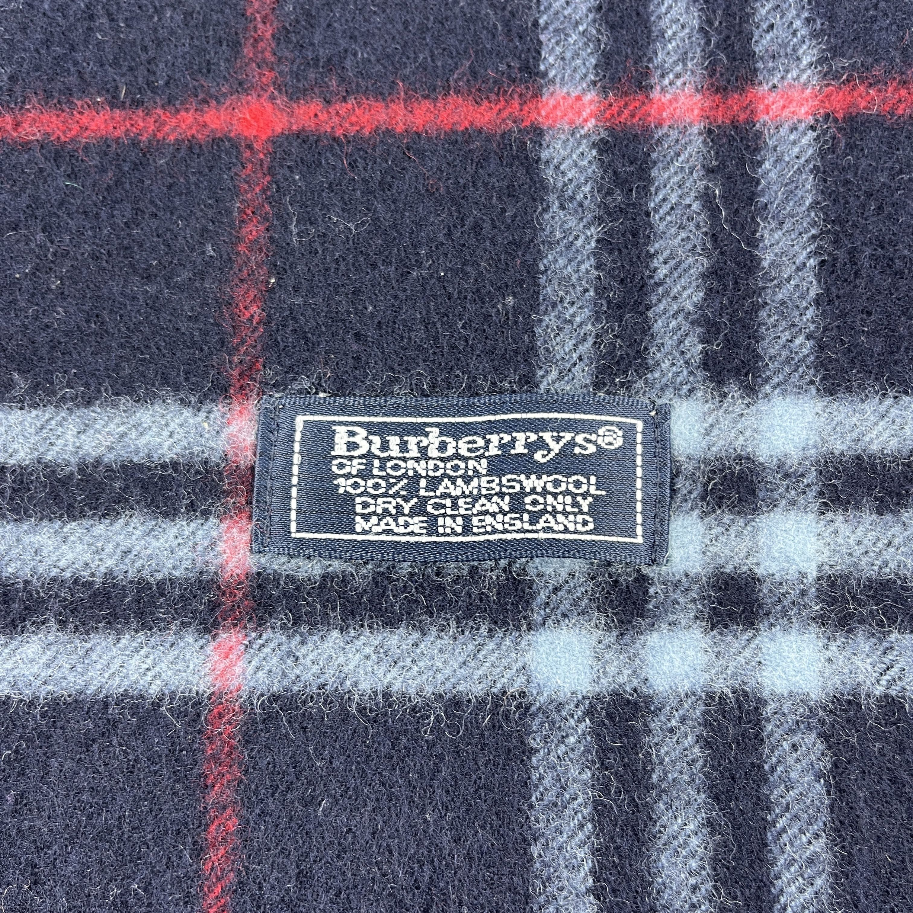 Burberry × Vintage Burberry Scarf / Muffler / Neckwear T1513 Size ONE SIZE - 5 Thumbnail