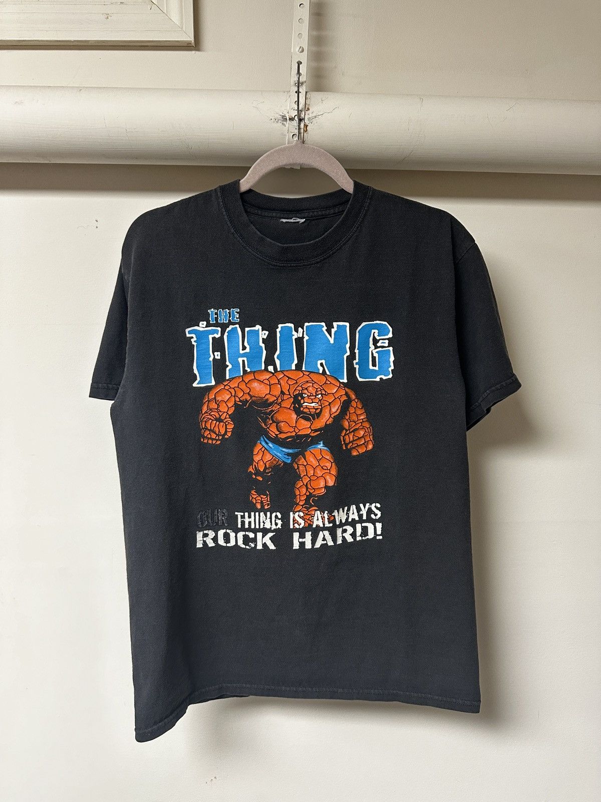 Marvel Comics Vintage 04 The Thing “Rock Hard” Tee Size US L / EU 52-54 / 3 - 1 Thumbnail