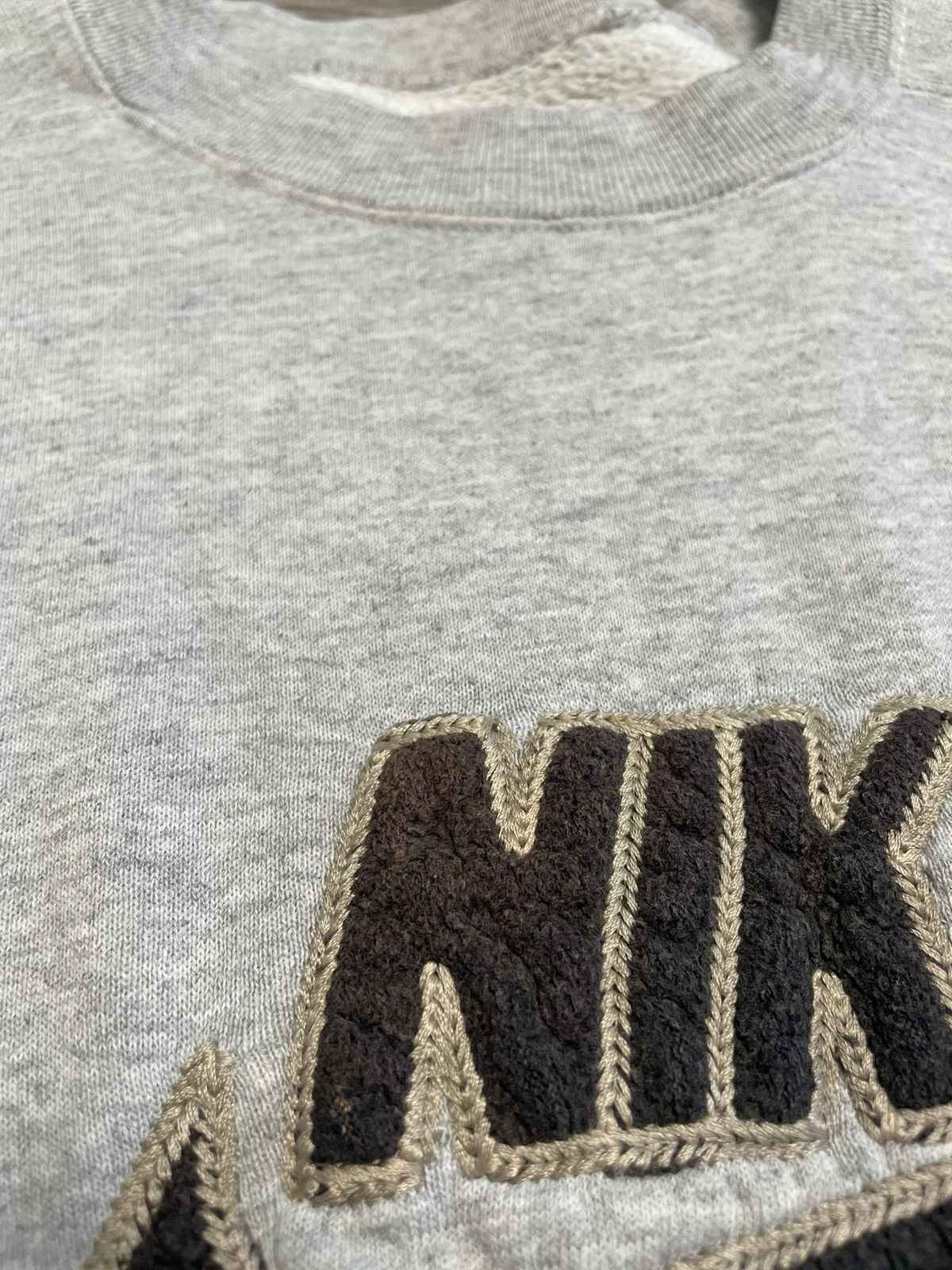Nike Vintage Nike Center Logo Oversized Buggy Fit Sweatshirt 90s Size US M / EU 48-50 / 2 - 7 Thumbnail