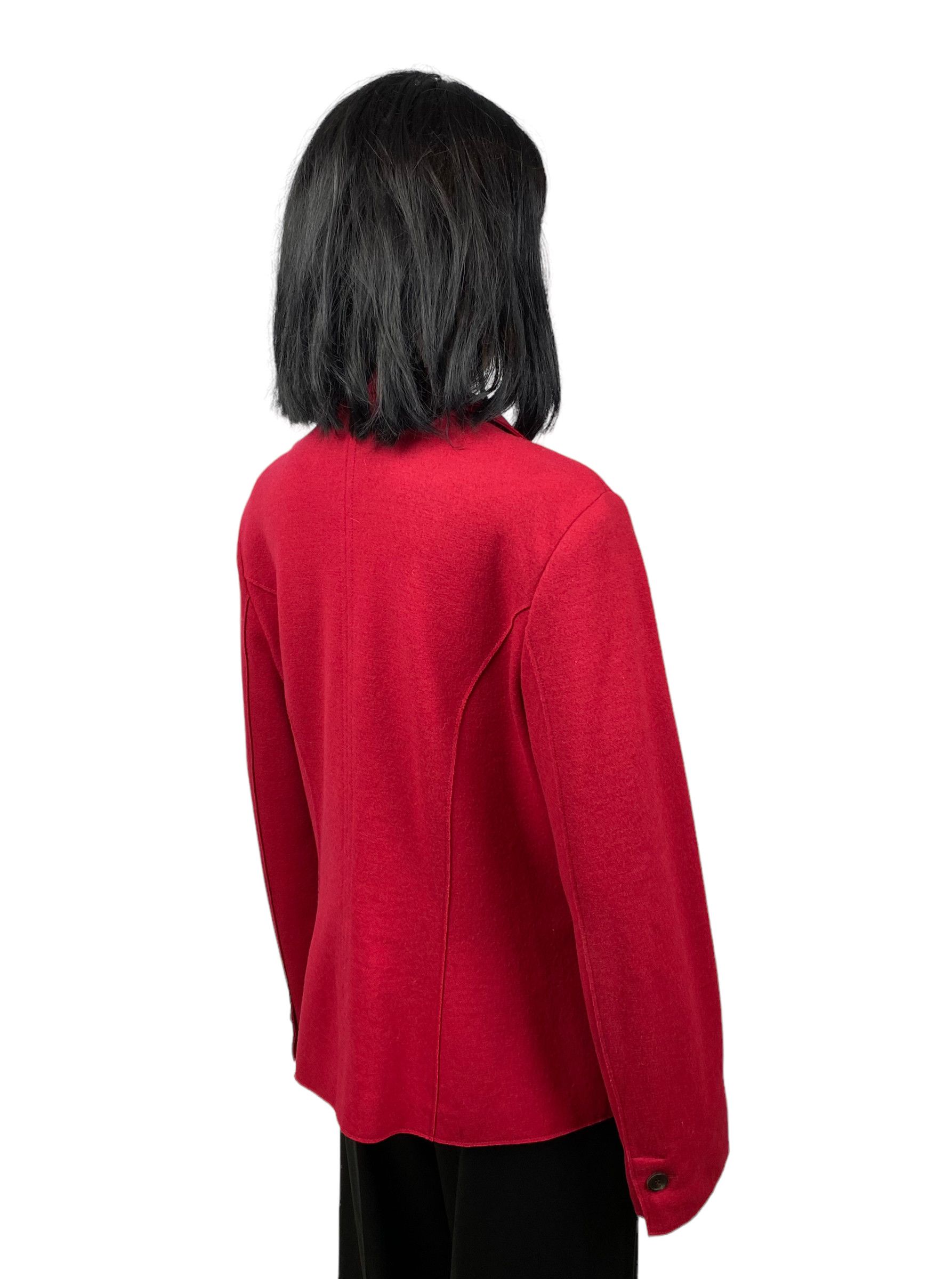 Other Marc Cain Wool-Cashmere Blazer Jacket women size 4 Size L / US 10 / IT 46 - 6 Thumbnail