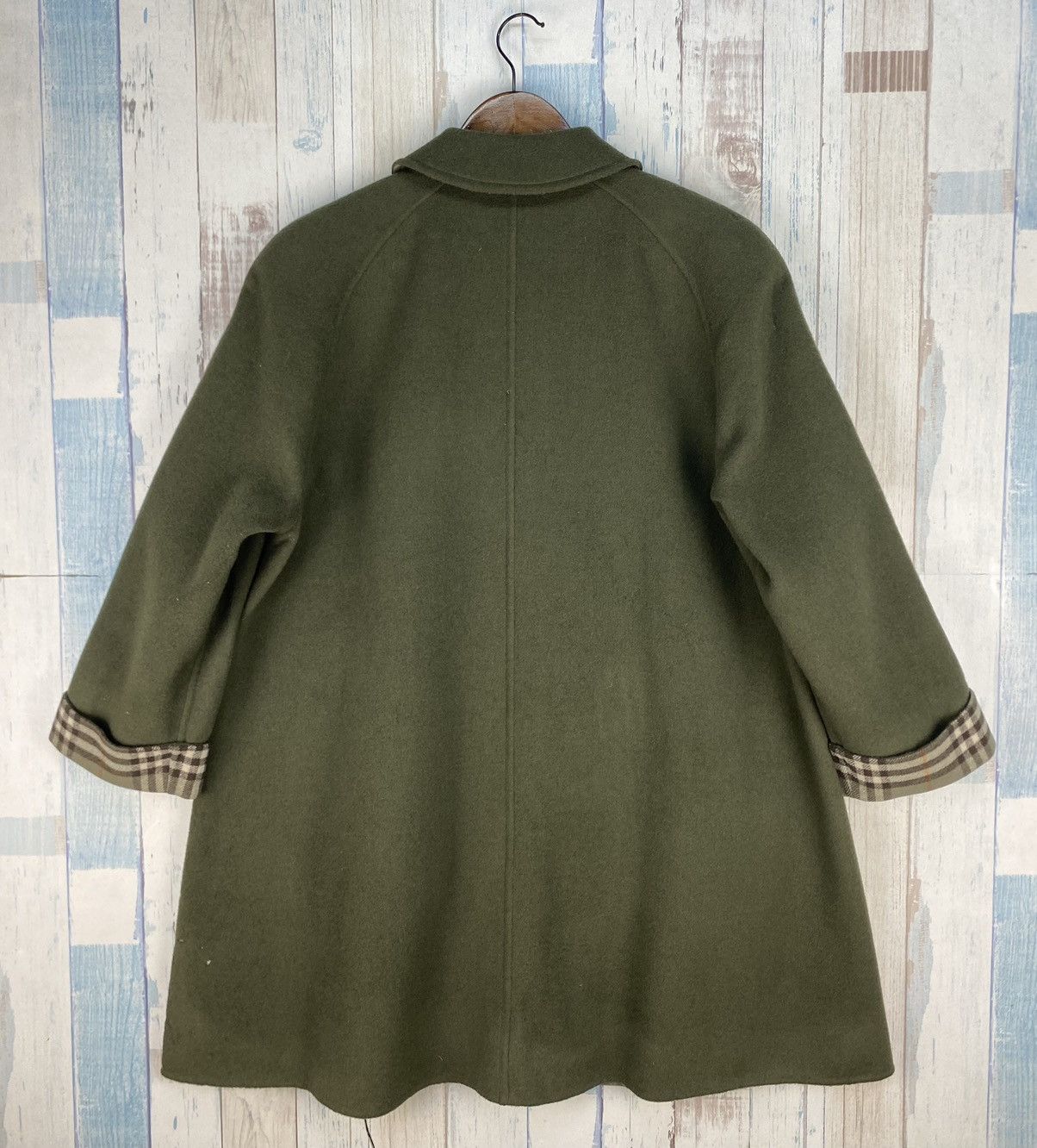 Burberry Prorsum × Vintage Vintage Burberrys Prorsum Nova Check Wool Jacket Size US L / EU 52-54 / 3 - 2 Thumbnail