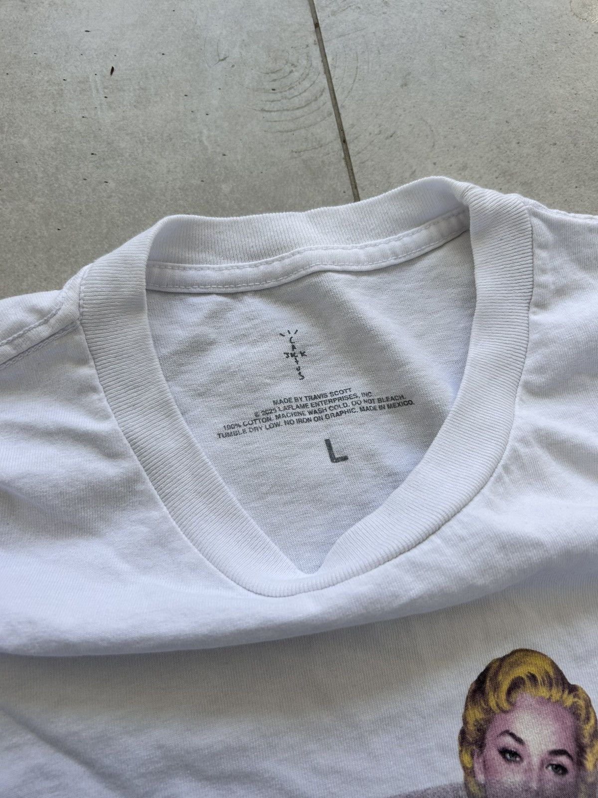 Travis Scott Travis Scott Jacboys C2 White Shirt Size US L / EU 52-54 / 3 - 5 Thumbnail