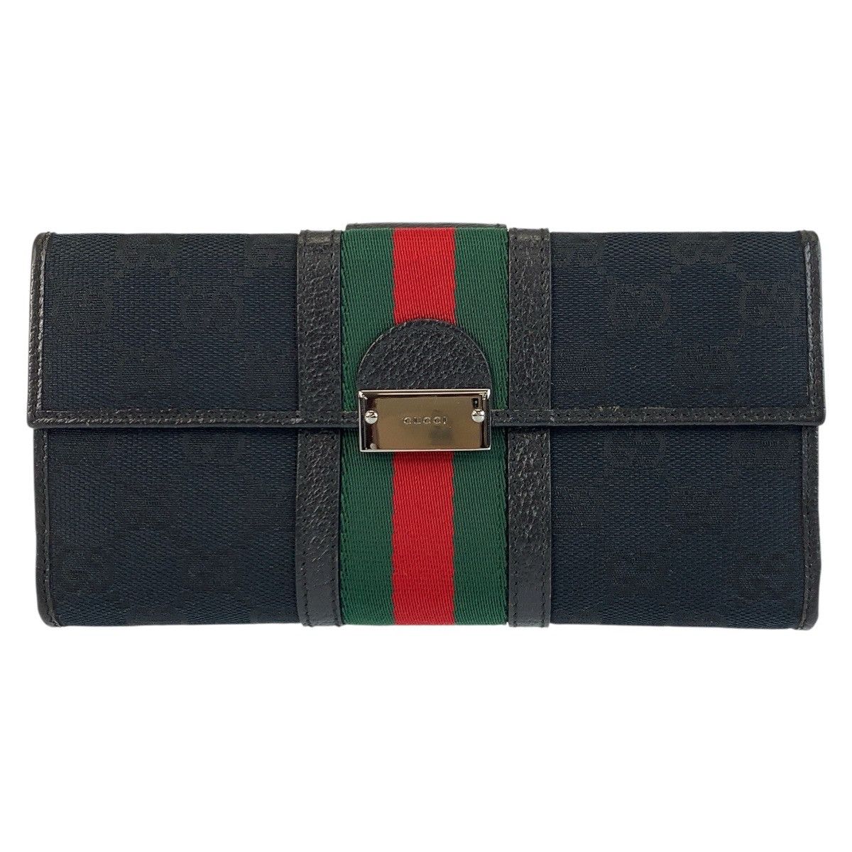 Gucci Gucci Gucci GG Canvas Long Wallet Leather Long Wallet 150674 DUTY FREE for USA Size ONE SIZE - 1 Thumbnail