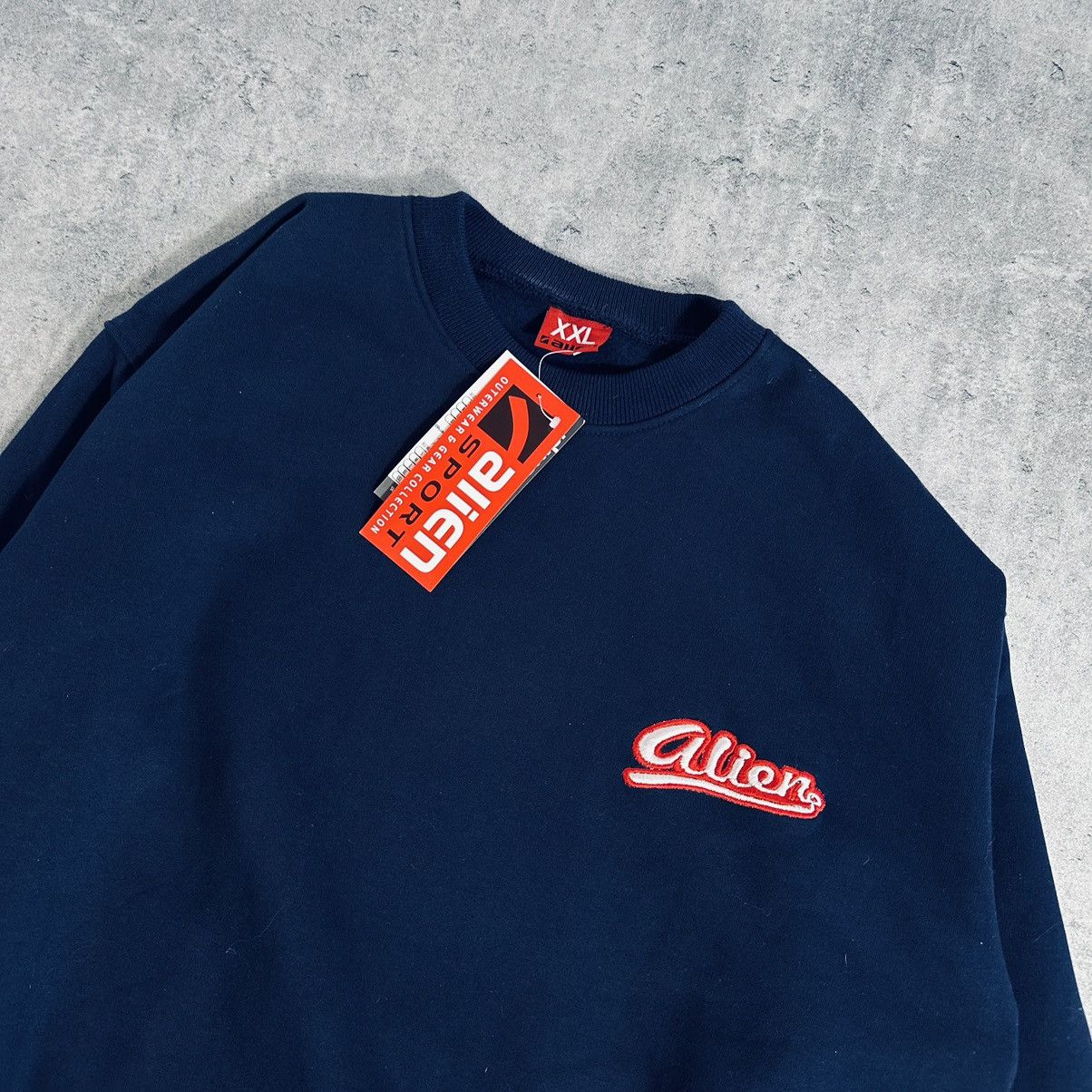 Alien Workshop × Vintage Alien Navy Crewneck Y2K Sweatshirt Size US XXL / EU 58 / 5 - 2 Thumbnail