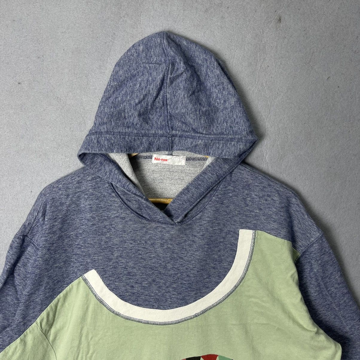 Ne-Net Ne-net Hooded Long Sweatshirt Dress Graphic Print Size M / US 6-8 / IT 42-44 - 2 Thumbnail