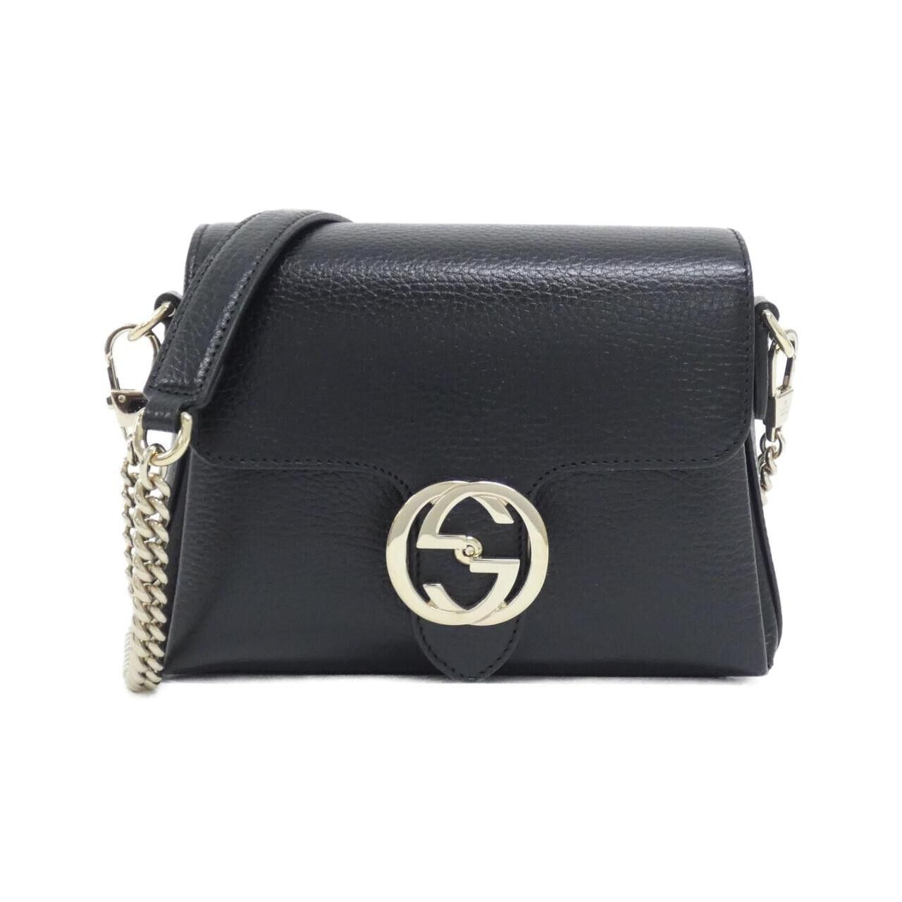 Gucci Gucci Gucci Leather Shoulder Bag Leather Shoulder Bag 607720CAO0G DUTY FREE for USA Size ONE SIZE - 1 Thumbnail