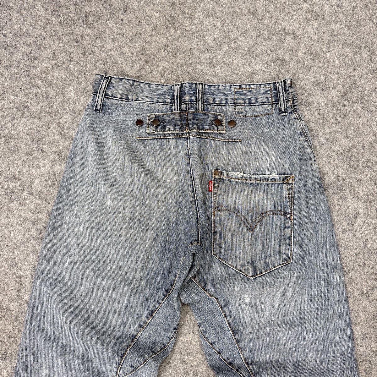 Levi's Vintage Levi’s Engineered Buckle Belt Denim Size US 30 / EU 46 - 1 Thumbnail
