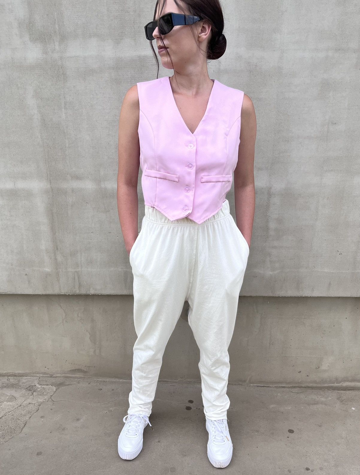 Album di Famiglia Album Di Famiglia Unisex Pants New Basic HC Milk White SizeS Size 25" / US 0 / IT 36 - 3 Thumbnail