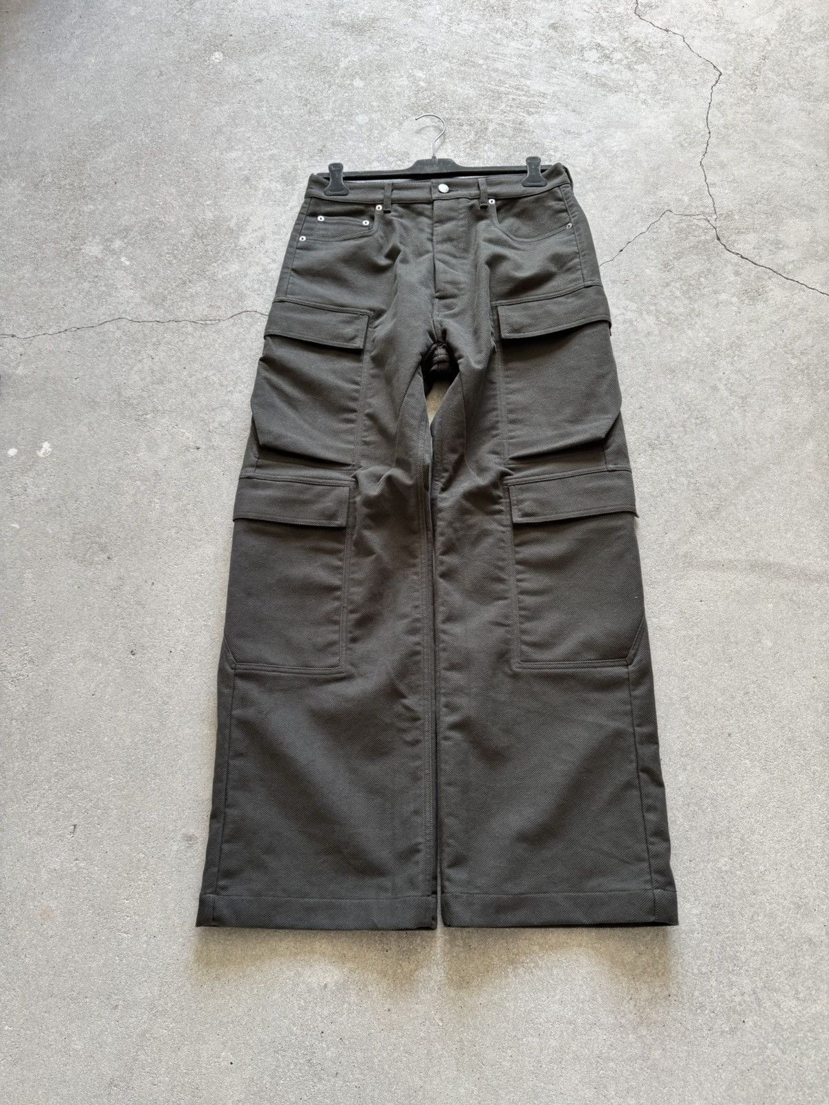 Rick Owens Rick Owens FW25 Double Cargo Pants Size US 30 / EU 46 - 15 Thumbnail