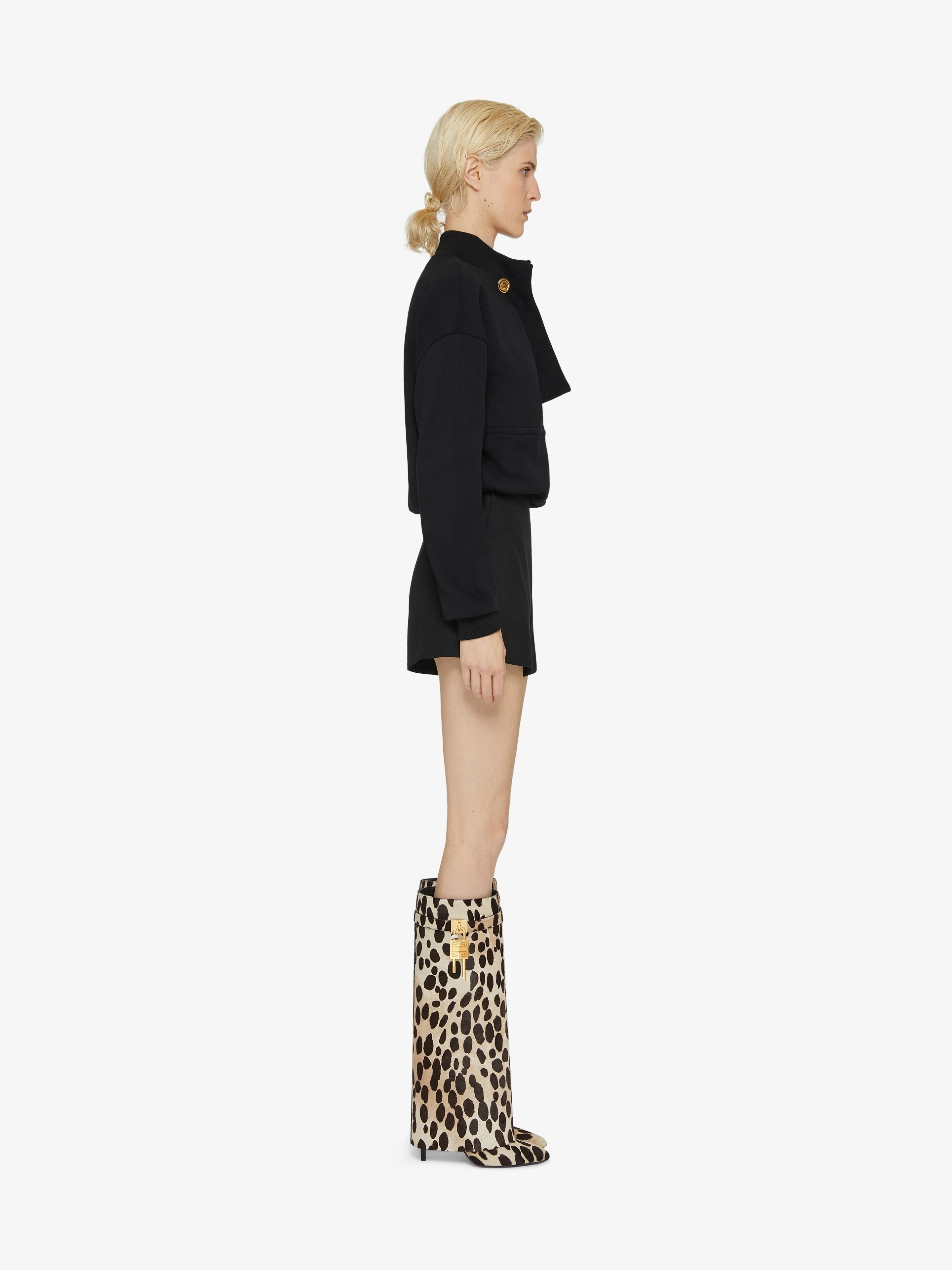 Givenchy o1srvl11e0925 Shark Lock Stiletto Boots in Leopard Size US 5 / IT 35 - 2 Thumbnail