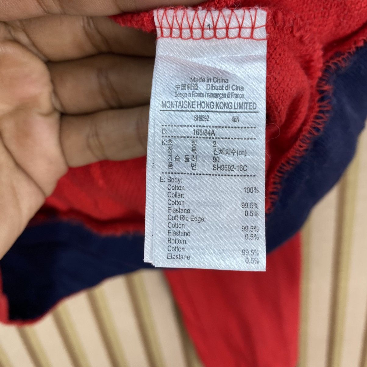 Lacoste 🫶Lacoste Red Zip Up Bomber Jacket Size US S / EU 44-46 / 1 - 10 Thumbnail
