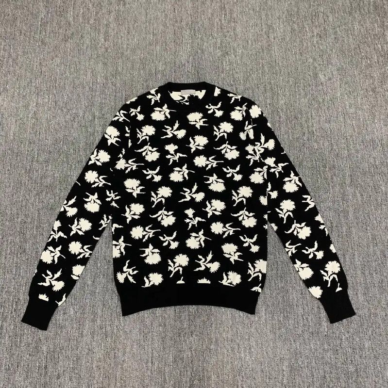 Dior Dior Black Cotton Sweater for Women 0089 Size XS / US 0-2 / IT 36-38 - 1 Thumbnail
