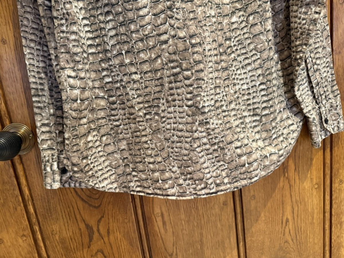 Saint Laurent Paris SS14 Saint Laurent crocodile shirt Hedi Slimane 40 Size US L / EU 52-54 / 3 - 20 Thumbnail