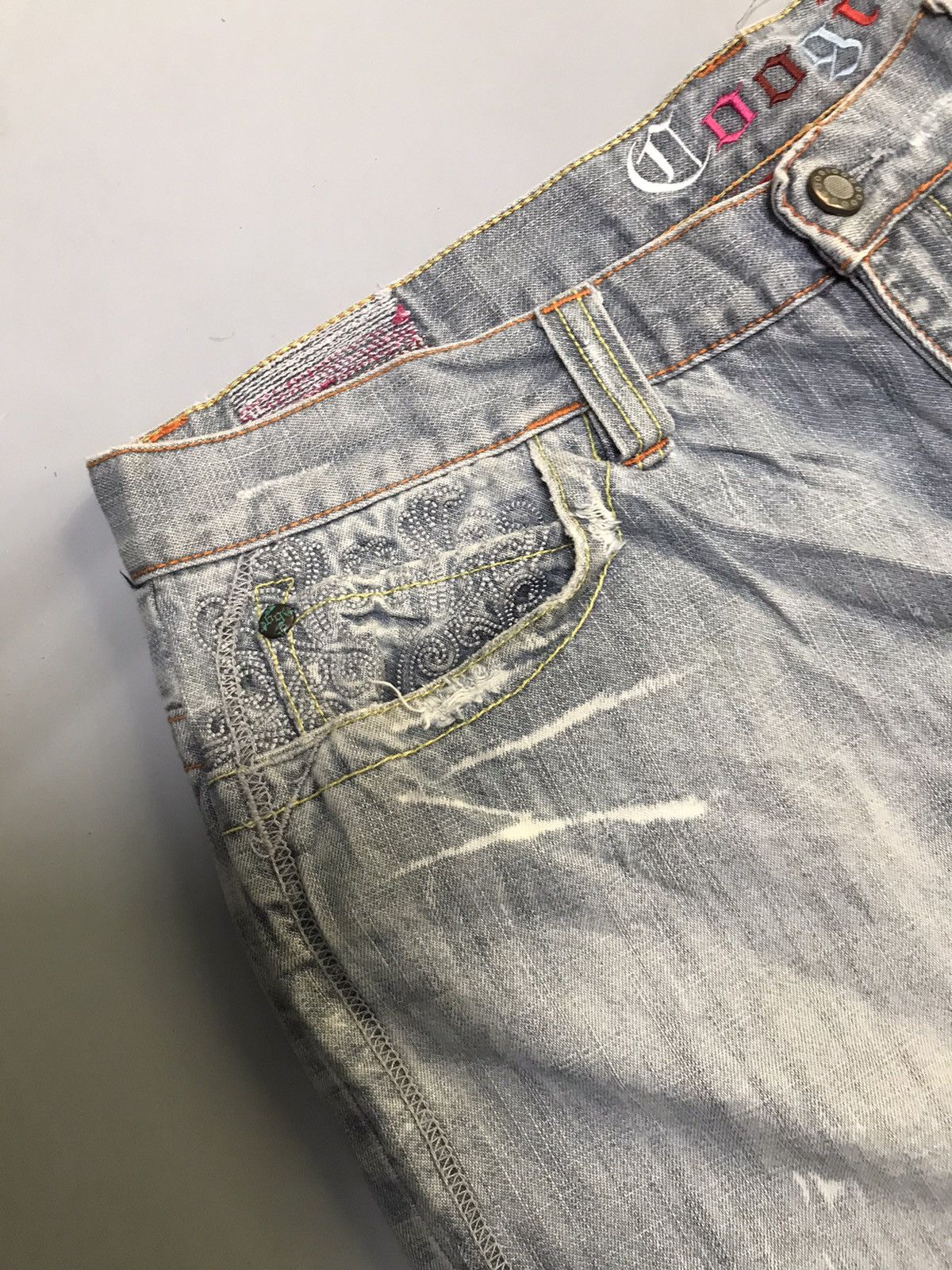 Coogi Vintage Coogi embroidered denim jort Size US 38 / EU 54 - 5 Thumbnail