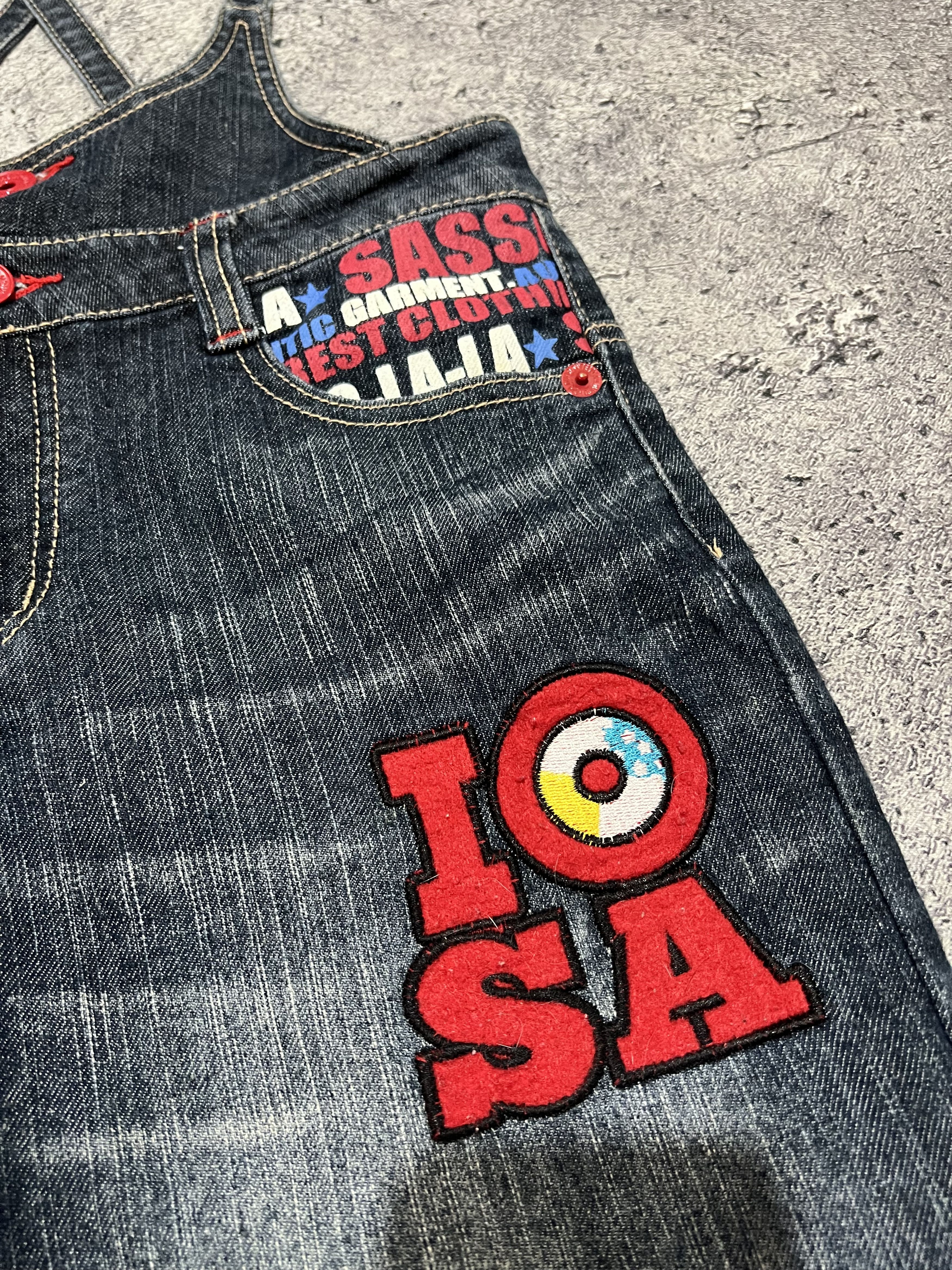 Japanese Brand 2000s Archival Hysteric Cdg Poem Jeans Oversall y2k Ifsix Size US 30 / EU 46 - 5 Thumbnail
