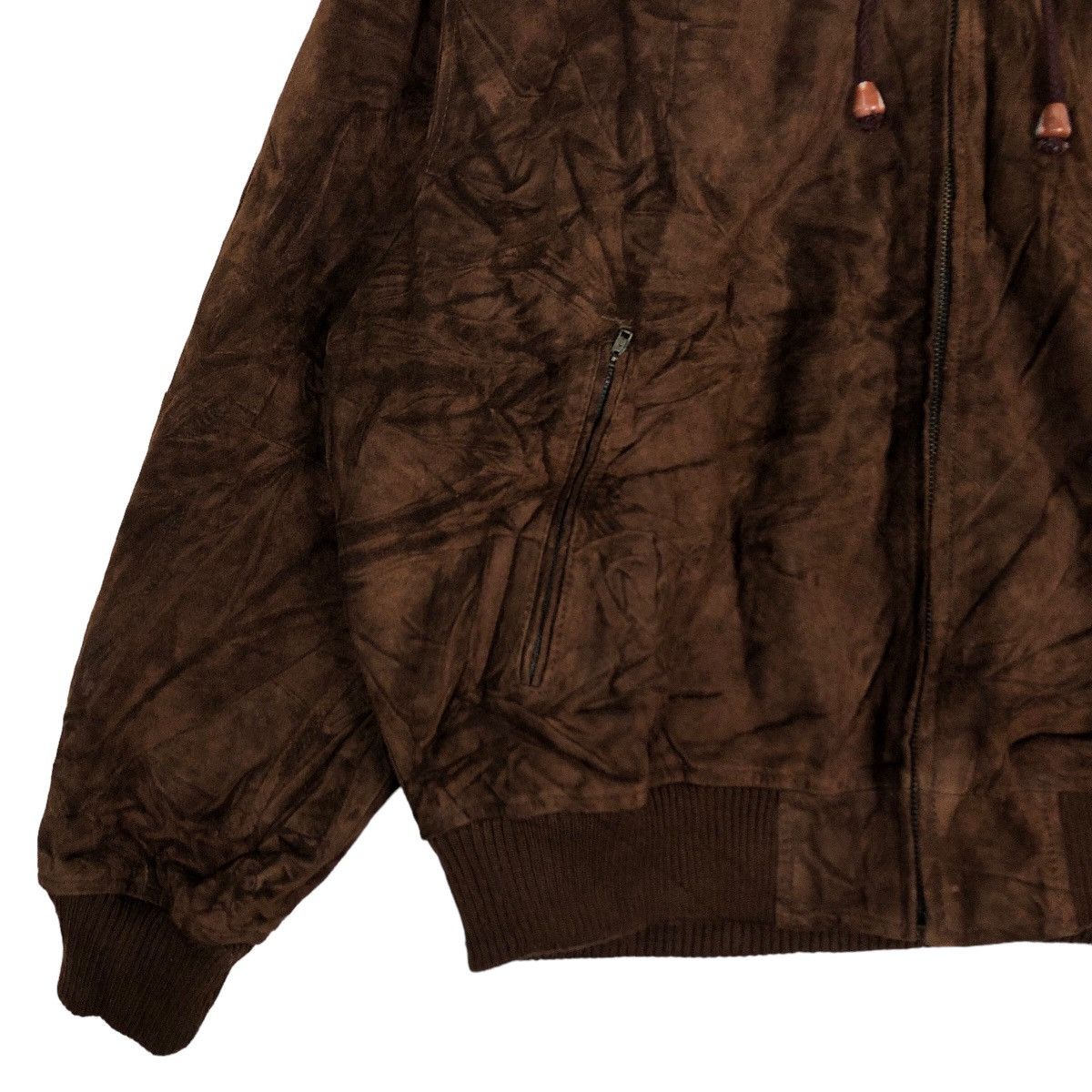 Japanese Brand 🔥90’s Vintage Bomber Jacket Genuine Leather Galonnais Japan Size US M / EU 48-50 / 2 - 4 Thumbnail