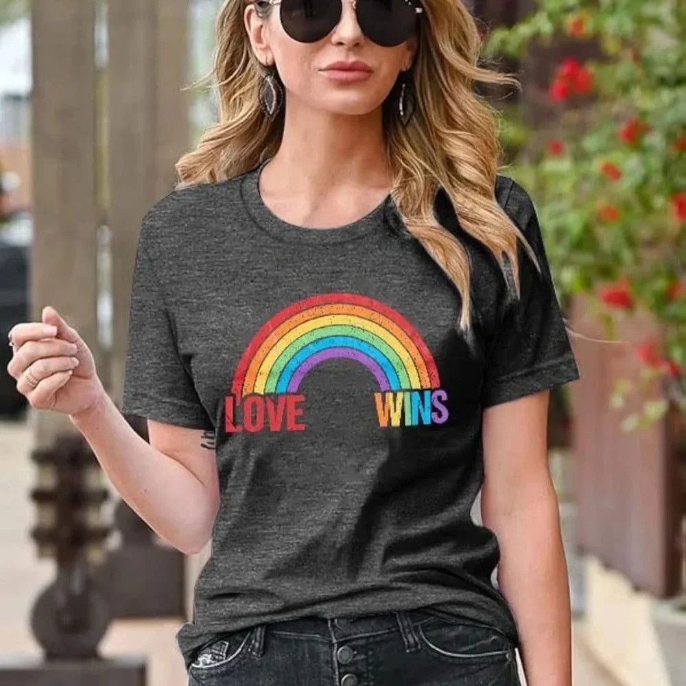 Other Shirts for Women Rainbow Graphic Size XL / US 12-14 / IT 48-50 - 5 Thumbnail