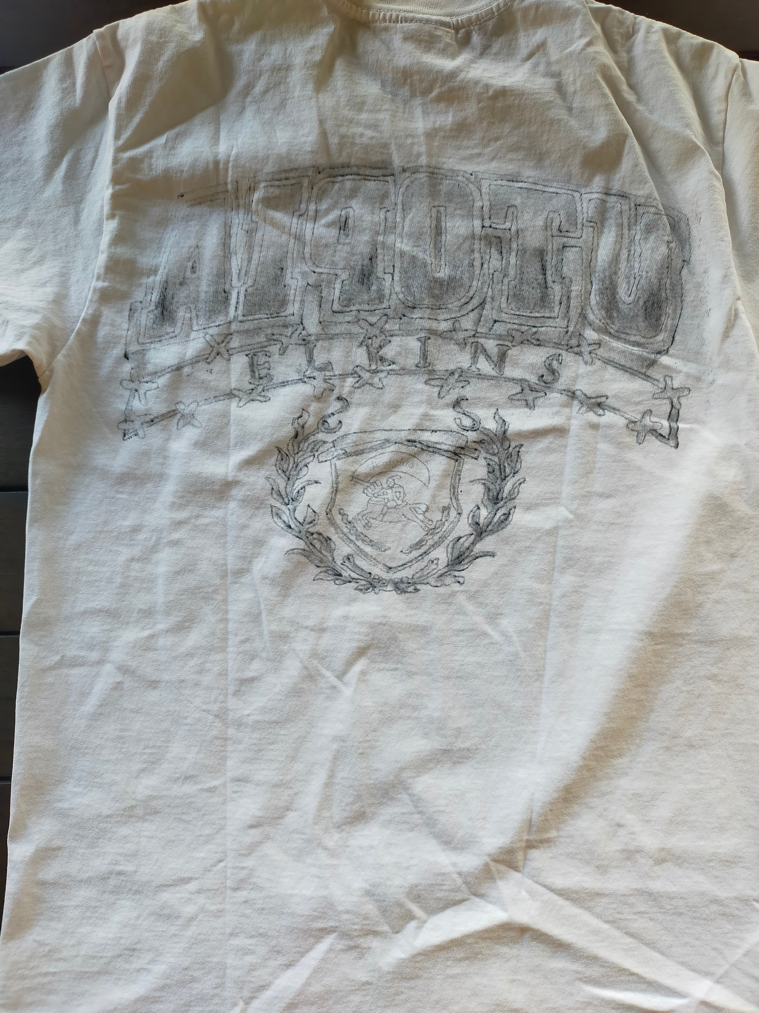 Travis Scott Travis Scott Utopia Elkin Knights white merch shirt medium Size US M / EU 48-50 / 2 - 15 Thumbnail