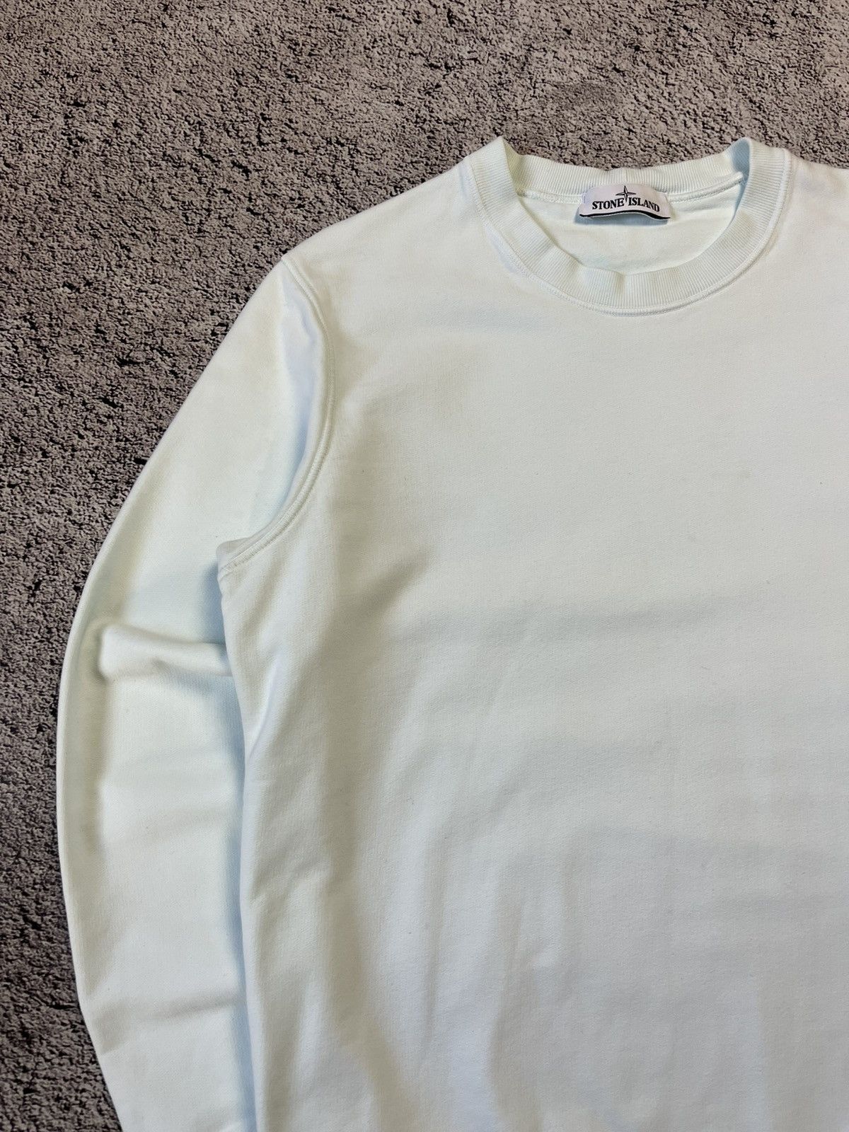 Stone Island Stone Island Crewneck Sweatshirt Light Blue Size L Size US L / EU 52-54 / 3 - 5 Thumbnail
