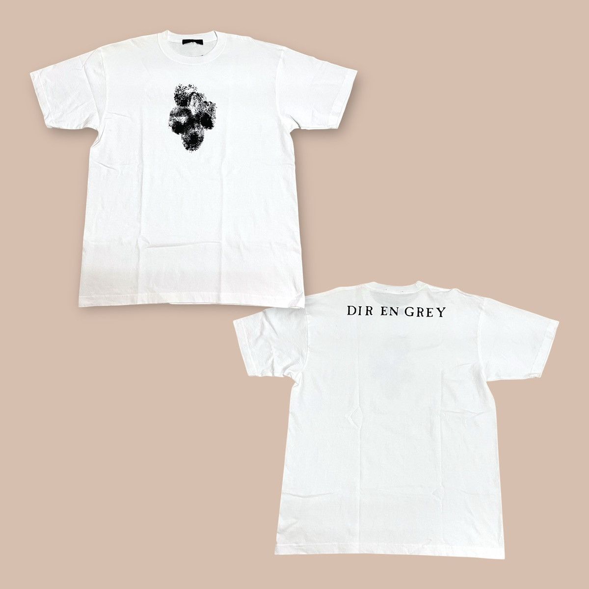 Band Tees Dir-En-Grey White Tees Size US L / EU 52-54 / 3 - 1 Thumbnail