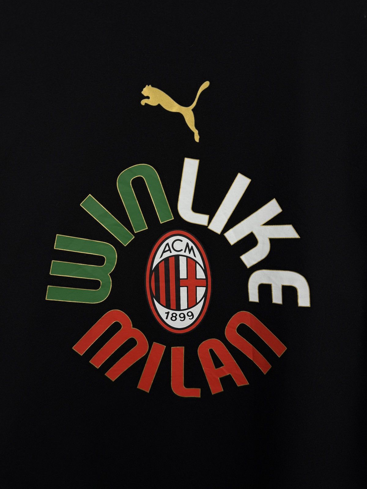 Puma 🇮🇹 Puma AC Milan 2021-22 Champions T Shirt Campioni D’Italia Size US L / EU 52-54 / 3 - 10 Thumbnail