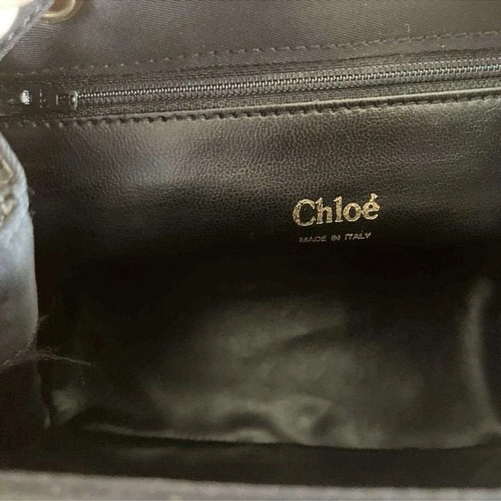 Chloe Chloe Black Women's Bag Mini Backpack Y2K Size ONE SIZE - 8 Thumbnail