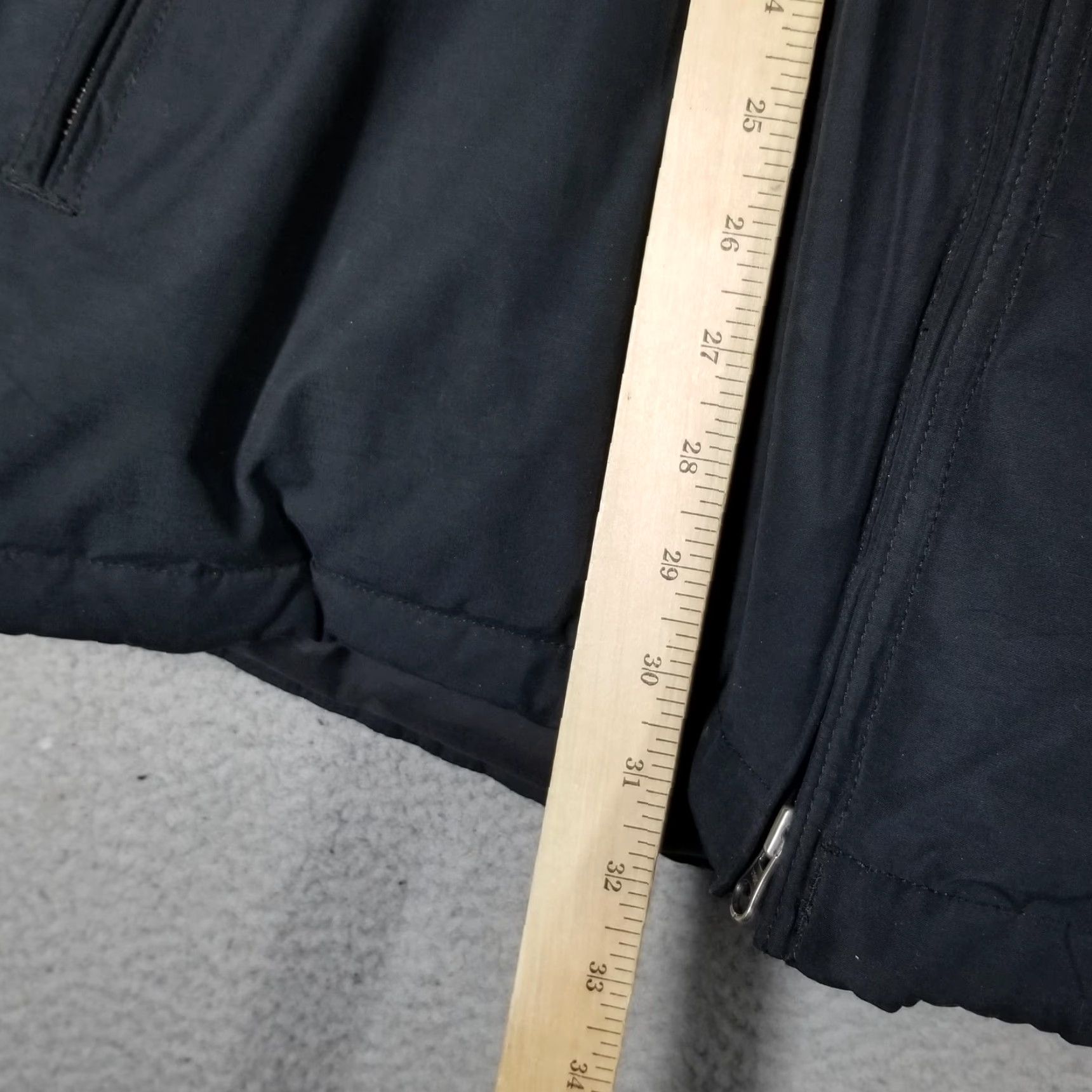 Eddie Bauer VINTAGE? No. Eddie Bauer Jacket Mens Tall Black Goose Down Sherpa Collar Full Zip Puffer Size US XL / EU 56 / 4 - 5 Thumbnail
