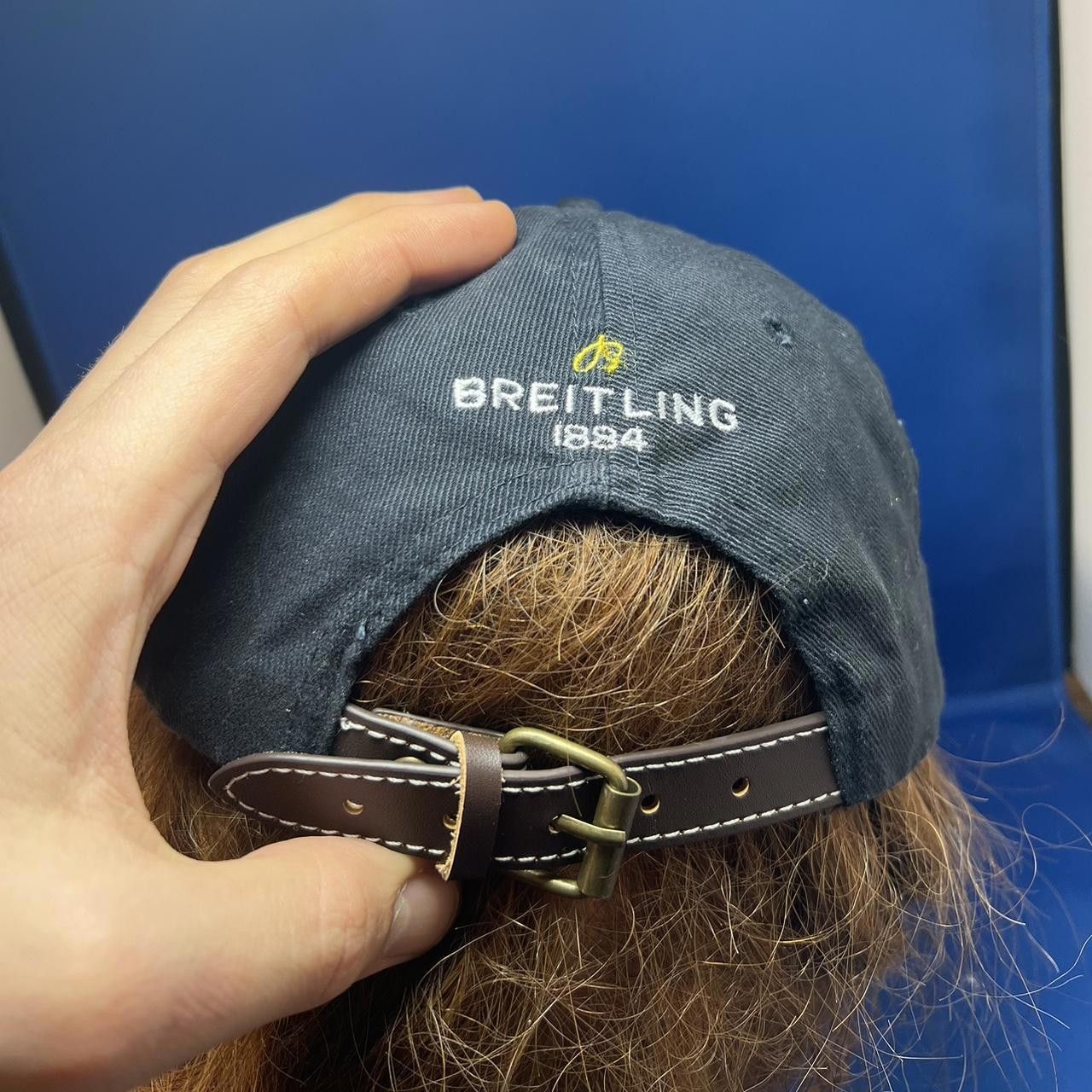 Breitling Stylish Breitling Baseball Cap - Gray with Yellow Logo Size ONE SIZE - 4 Thumbnail