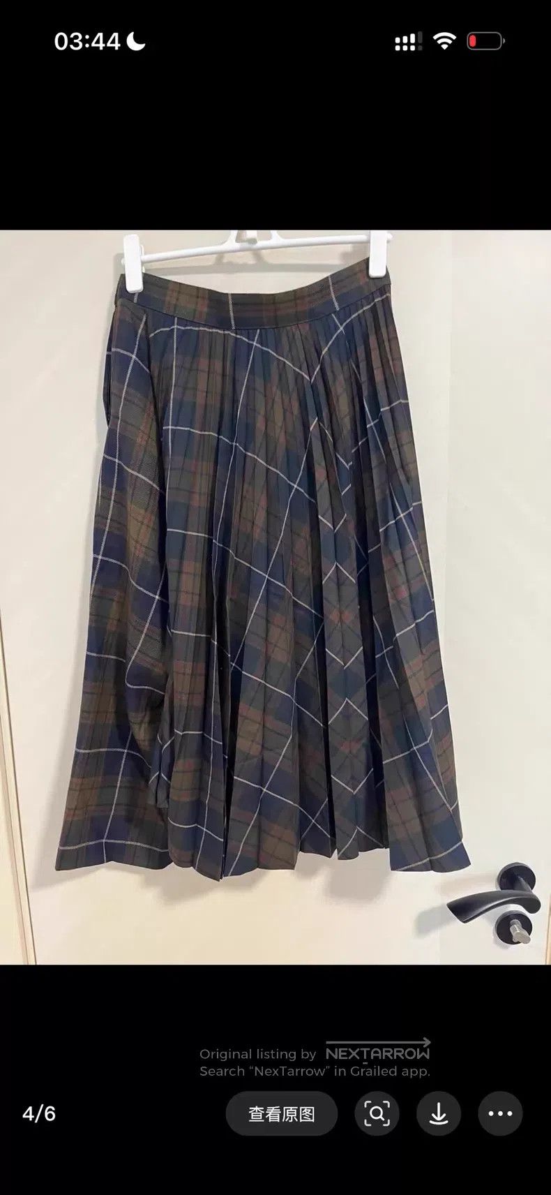Comme des Garcons Comme des Garcons size S Plaid culottes Size 25" / US 0 / IT 36 - 6 Thumbnail