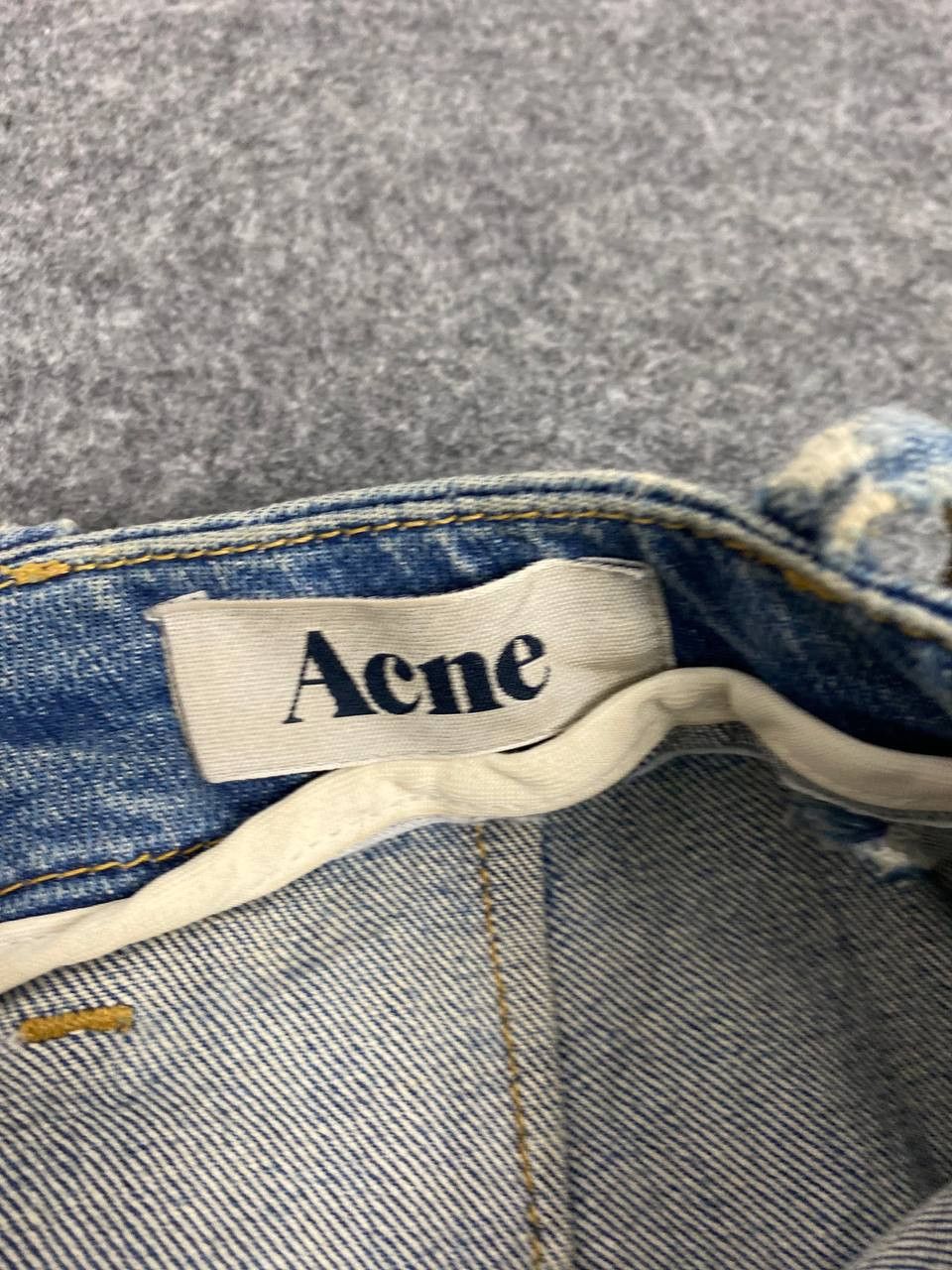 Acne Studios RARE!! vintage acne studios distressed denim made in turkey Size US 29 - 10 Thumbnail