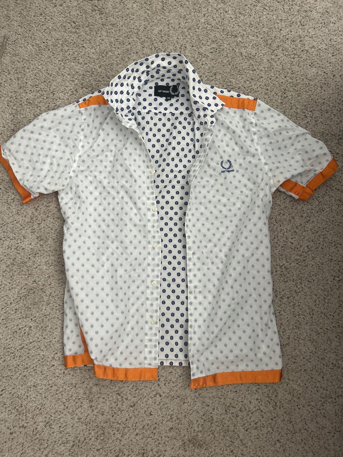 Fred Perry × Raf Simons Raf simons button up polo Size US M / EU 48-50 / 2 - 1 Thumbnail