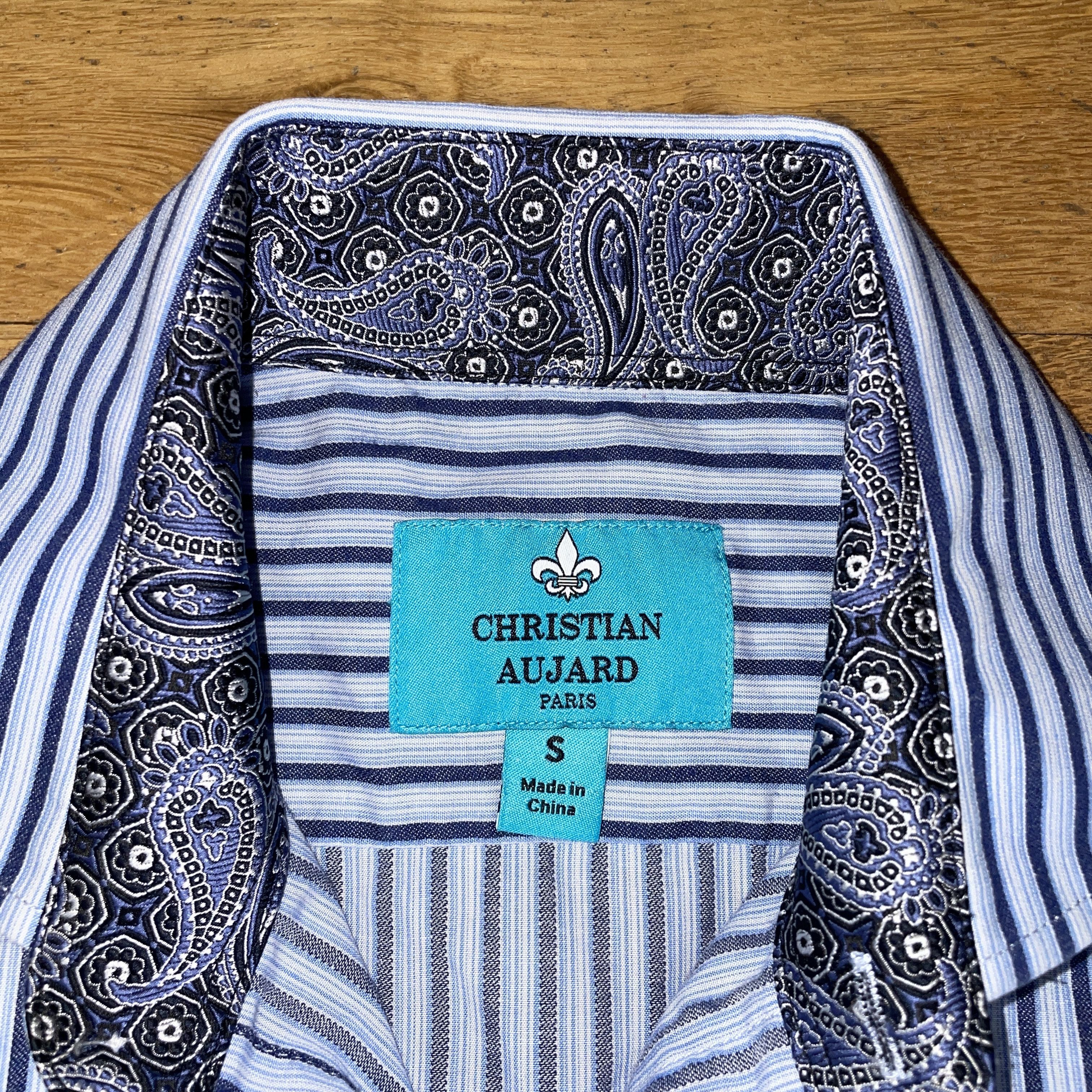 Other Christian Aujard Paris Men's Elegant Fashion Shirt Size S Size US S / EU 44-46 / 1 - 2 Thumbnail