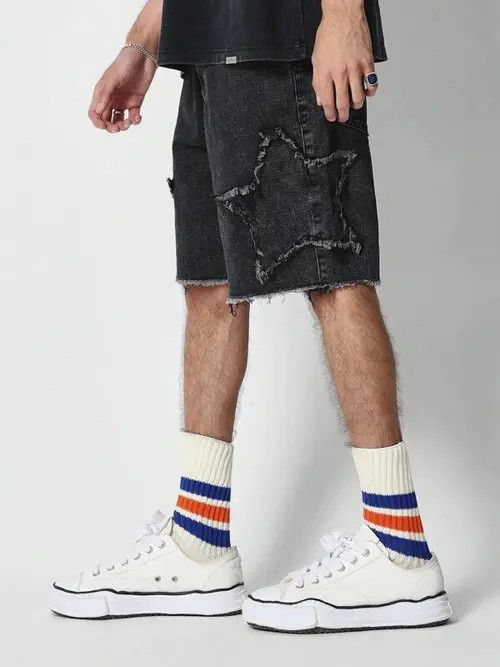 Japanese Brand Mitsuoka x nen Jeans Denim Shorts Jorts Cargo Size US 32 / EU 48 - 6 Thumbnail