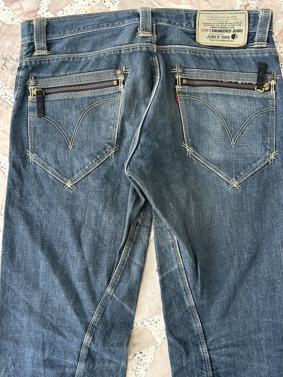 Levi's Levis Engineered Jeans Vintage Japan Denim Size US 31 - 8 Thumbnail