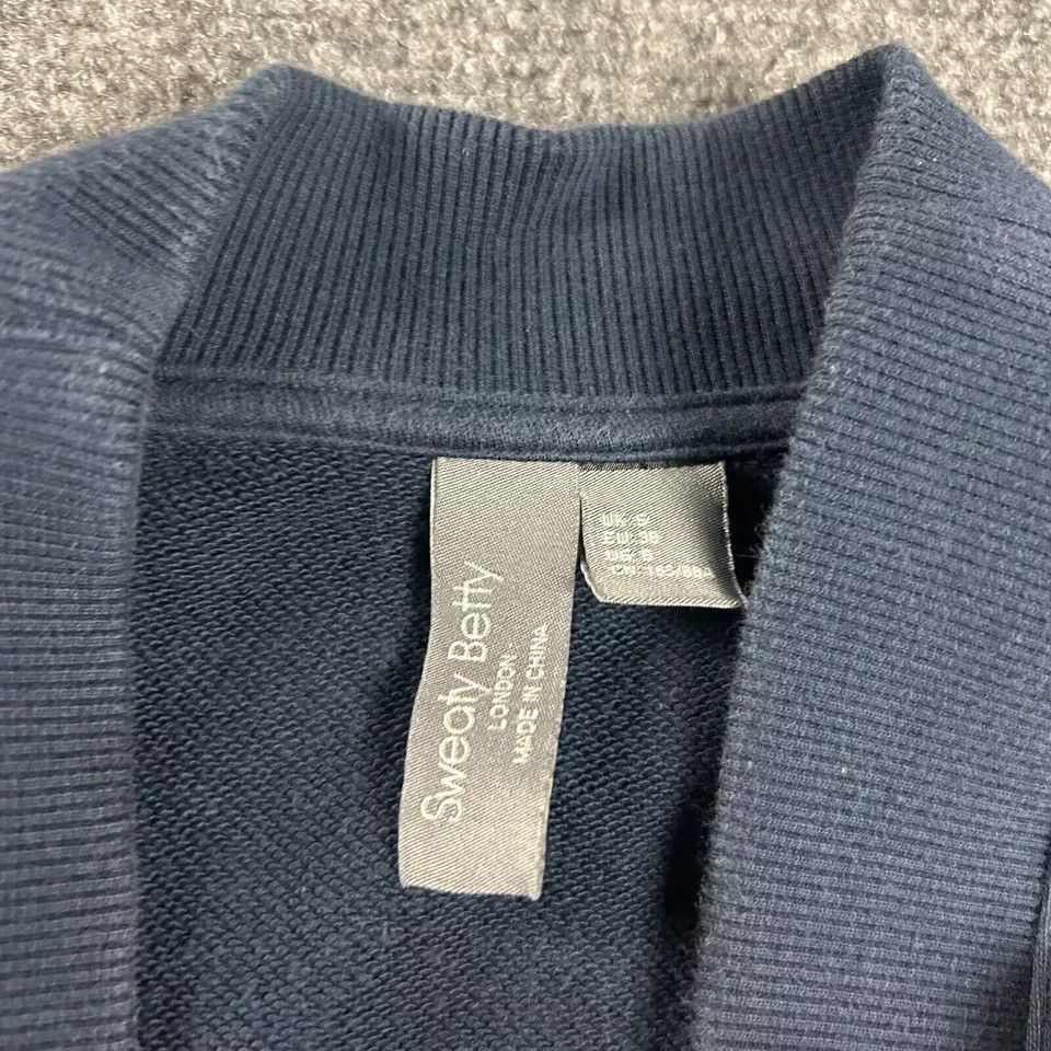 Sweaty Betty Sweaty Betty Cardigan Womens Small Blue 3/4 Sleeve Oversize Size S / US 4 / IT 40 - 4 Thumbnail