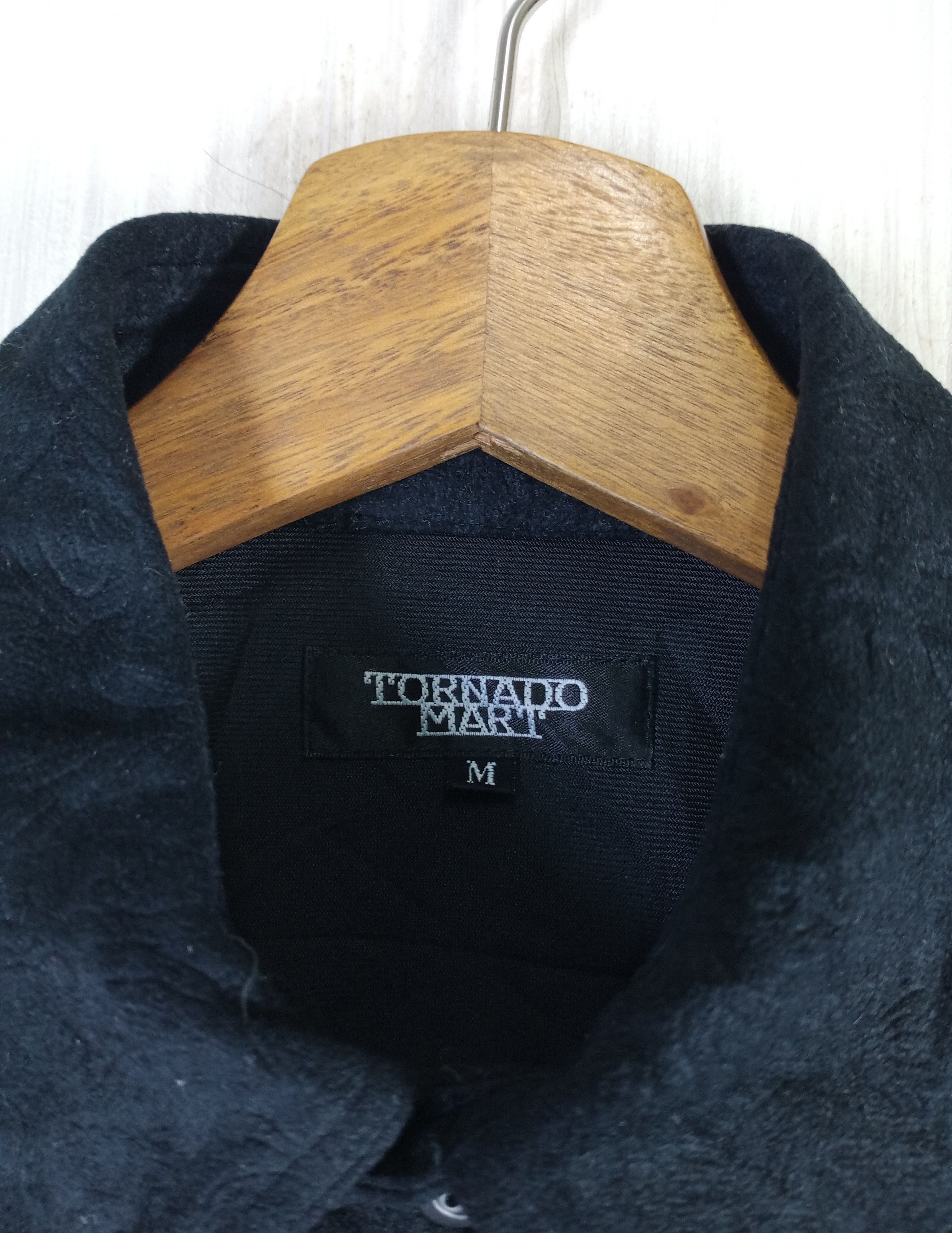 Tornado Mart Rare Tonardo Mart Black Floral Western Snap Shirt Size US M / EU 48-50 / 2 - 6 Thumbnail