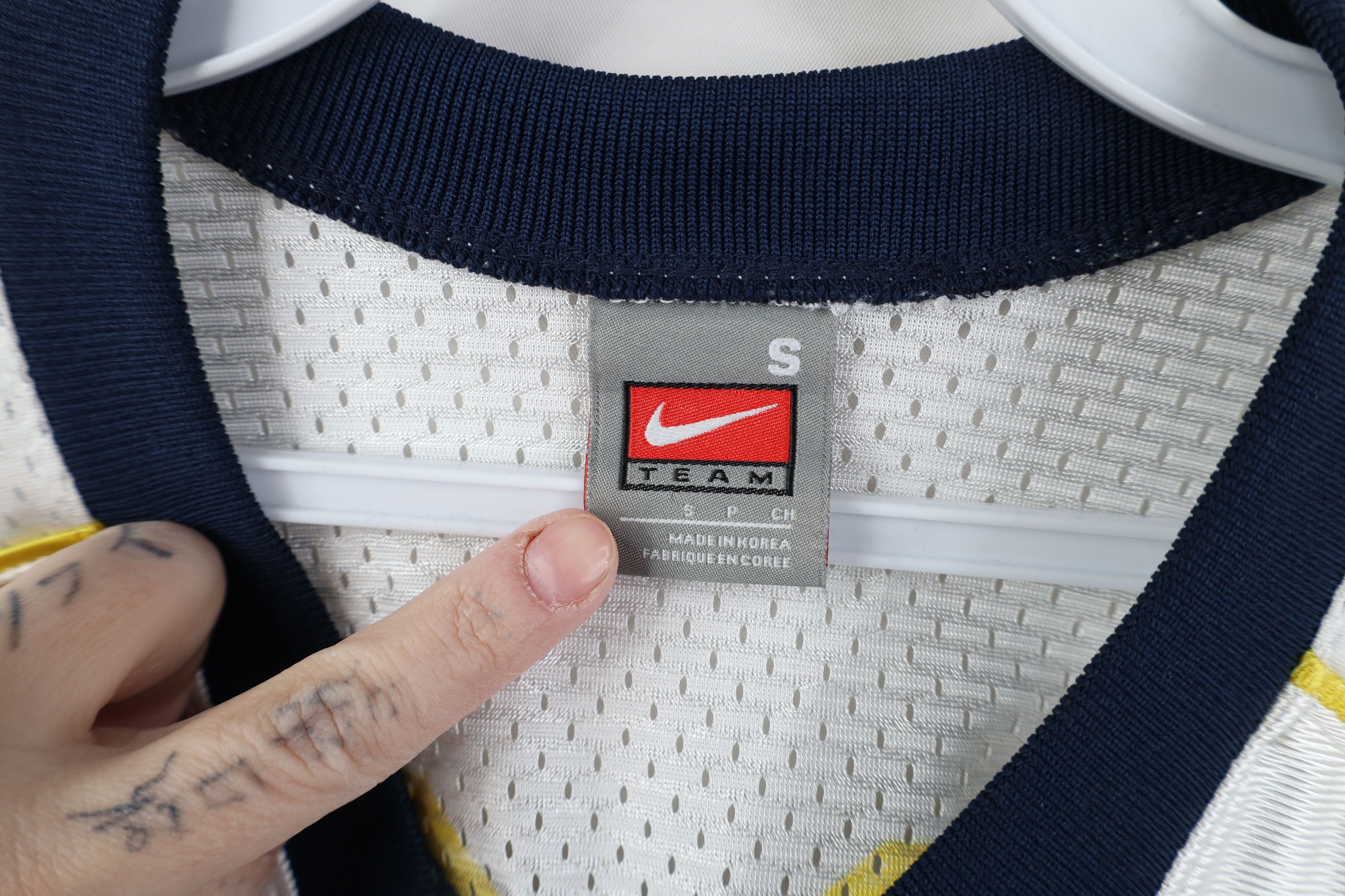 Nike Vintage Nike Mario Manningham University of Michigan Jersey Size US S / EU 44-46 / 1 - 10 Thumbnail
