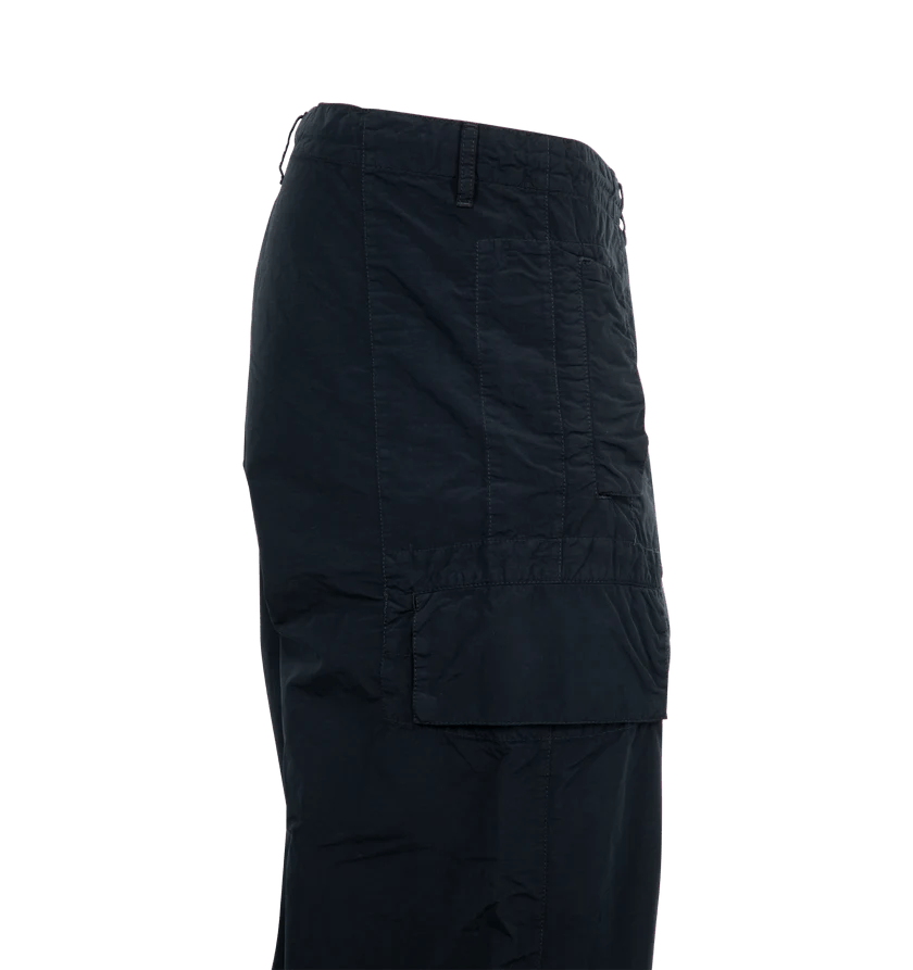 C.P. Company o1h1sh10525 Flatt Nylon Oversize Pants in Black Size US 32 / EU 48 - 4 Thumbnail